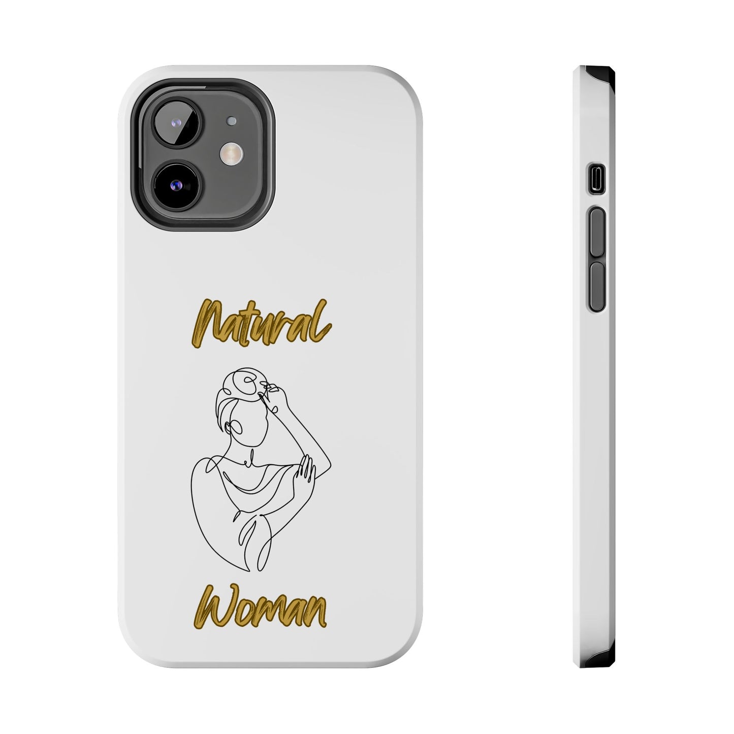 Natural Woman Style (BL)Tough Phone Cases WHITE