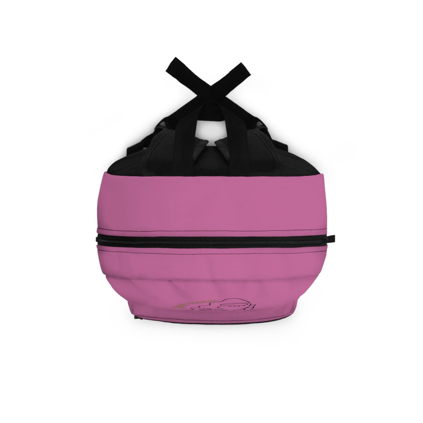 Natural Woman Half Face (BL) Backpack LIGHT PINK
