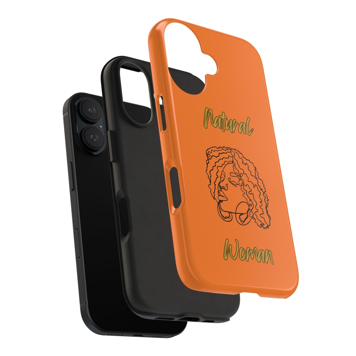 Natural Woman Naturally Me (BL)Tough Phone Cases CRUSTA