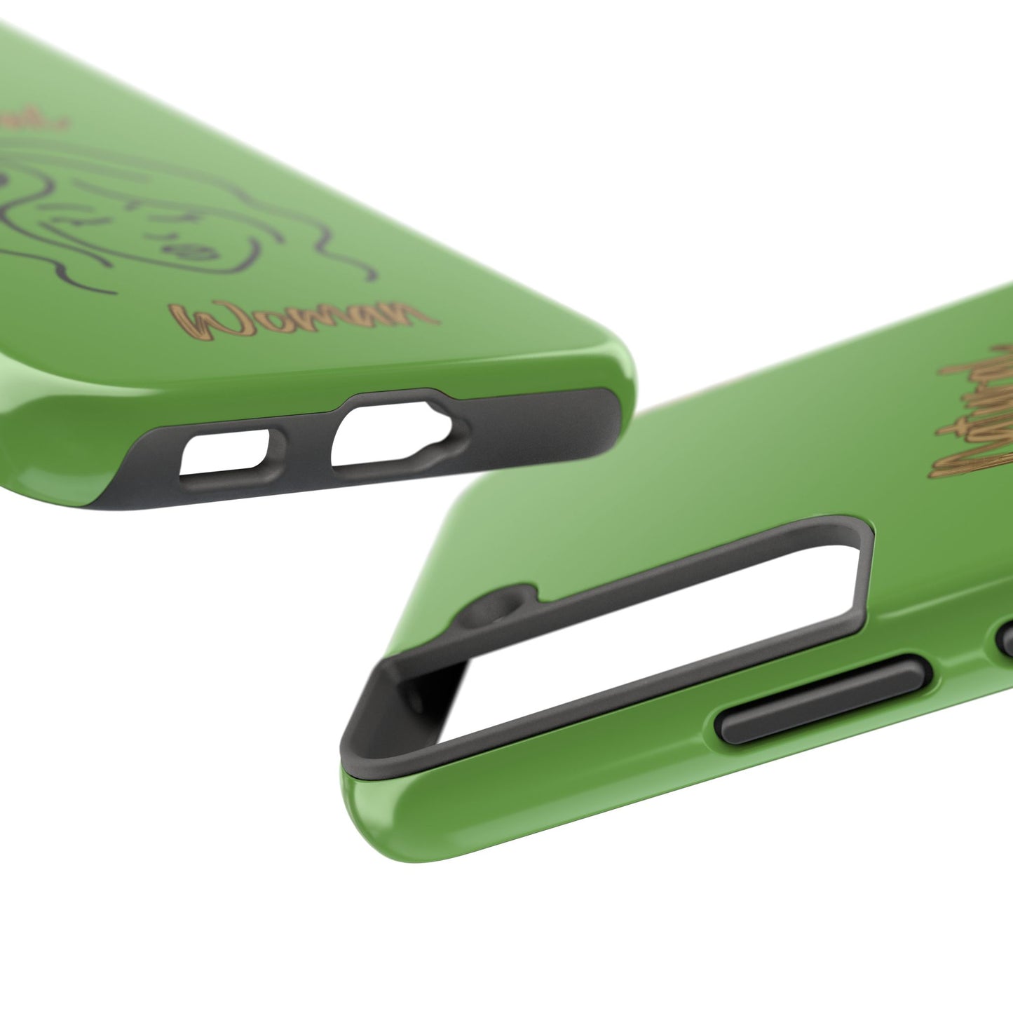 Natural Woman Modest (BL)Tough Phone Cases GREEN