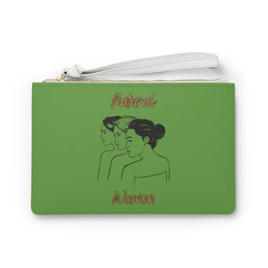 Natural Woman United Friends (BL) Clutch Bag GREEN