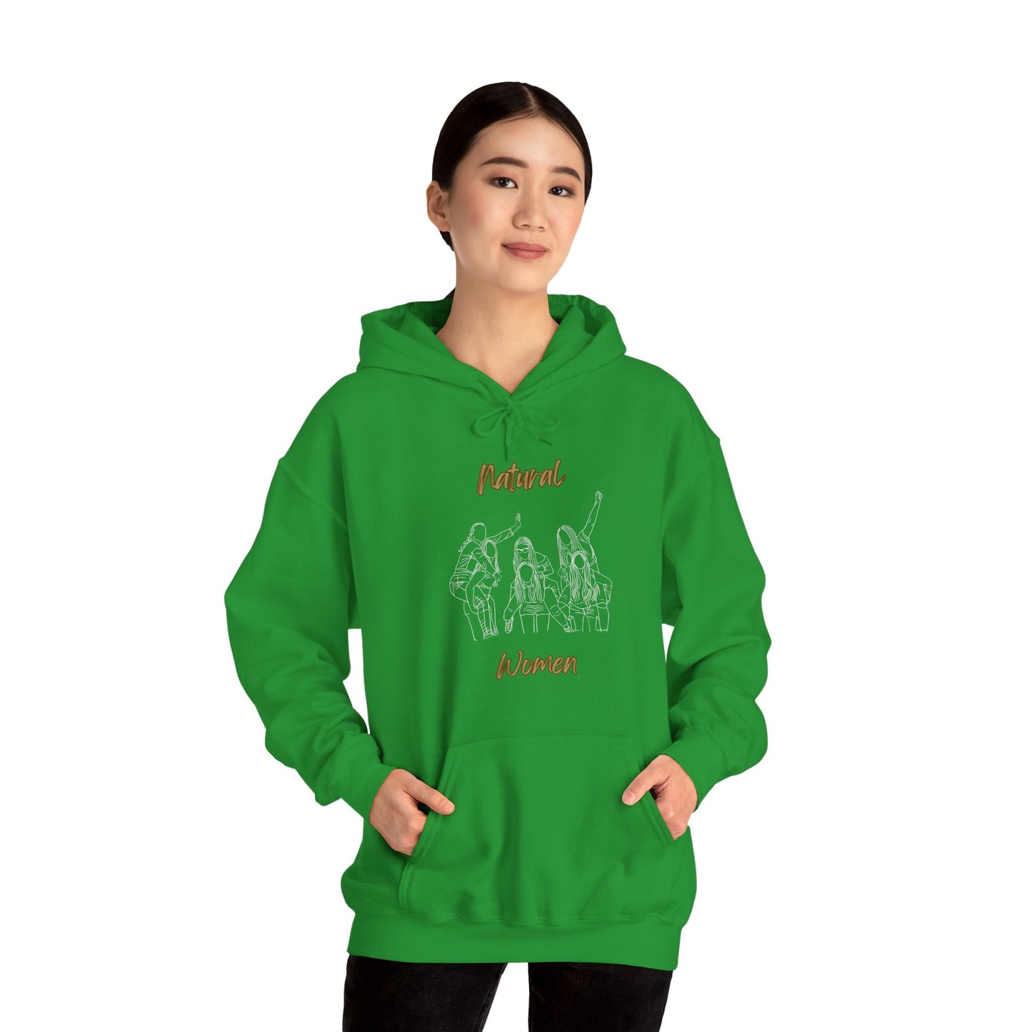 Natural Women Piggy Back (WL) Hoodie