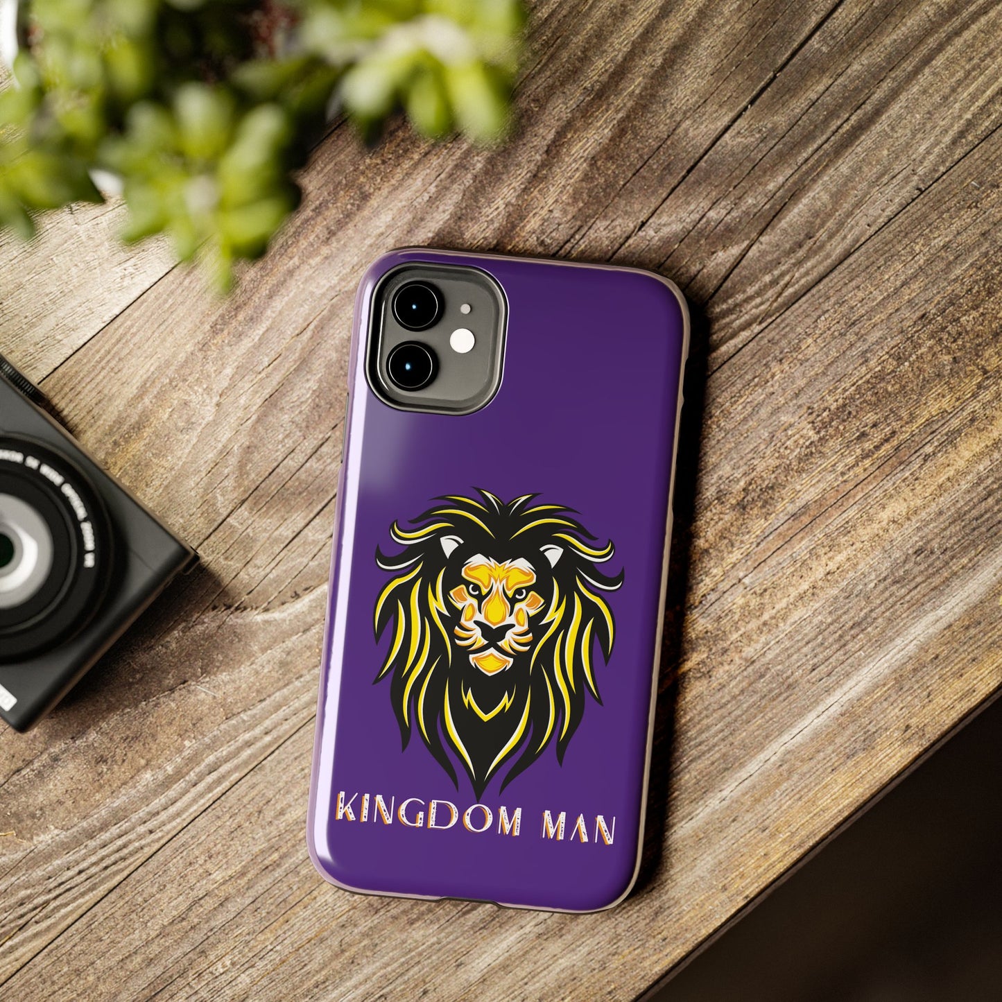 Kingdom Man (White-Gold Label) Tough Phone Case PURPLE