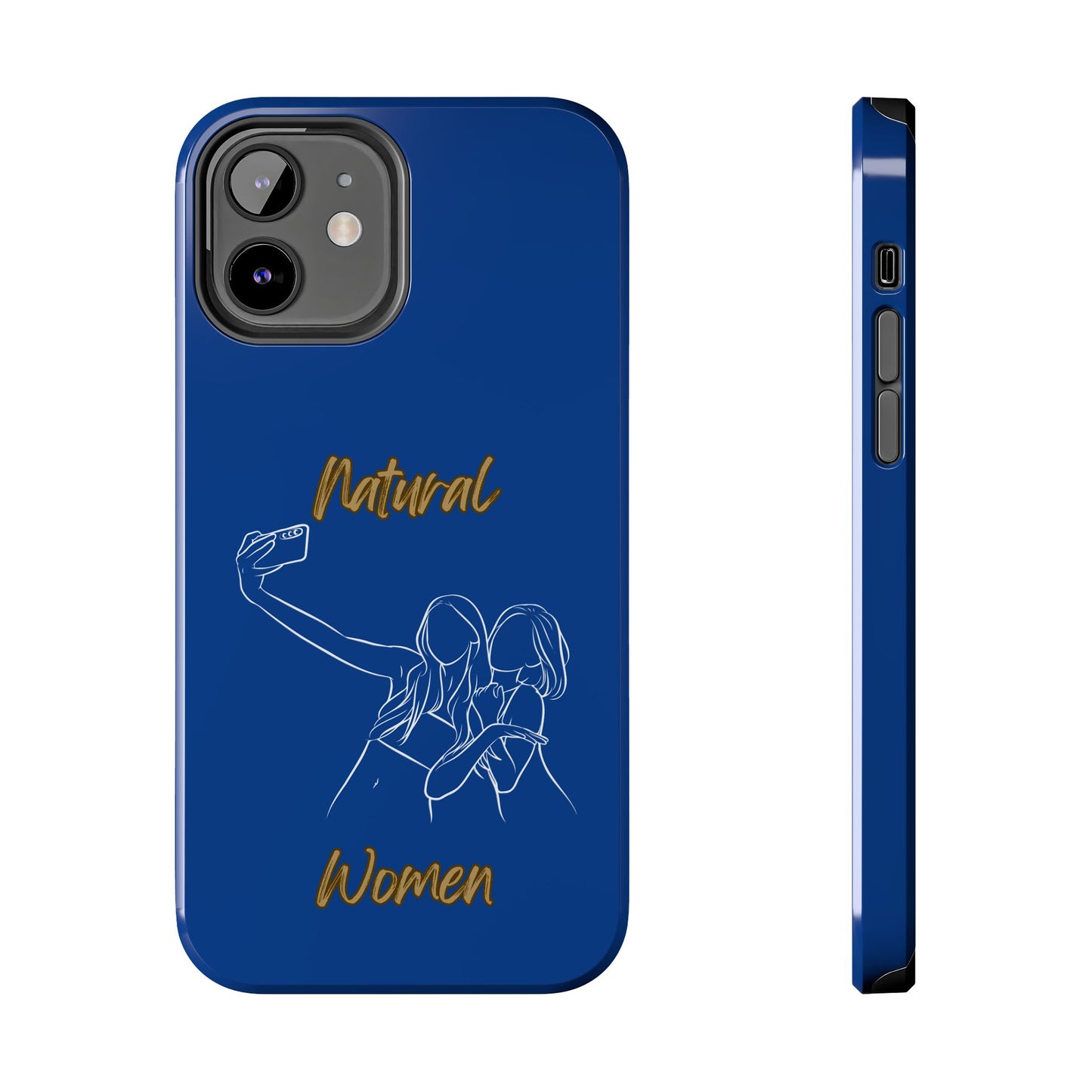Natural Woman Friends Selfie (WL)Tough Phone Cases DARK BLUE