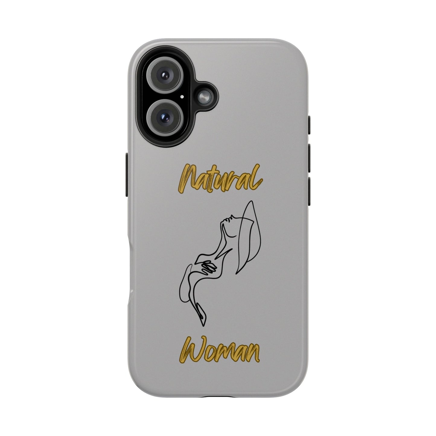 Natural Woman Free (BL)Tough Phone Cases LIGHT GREY