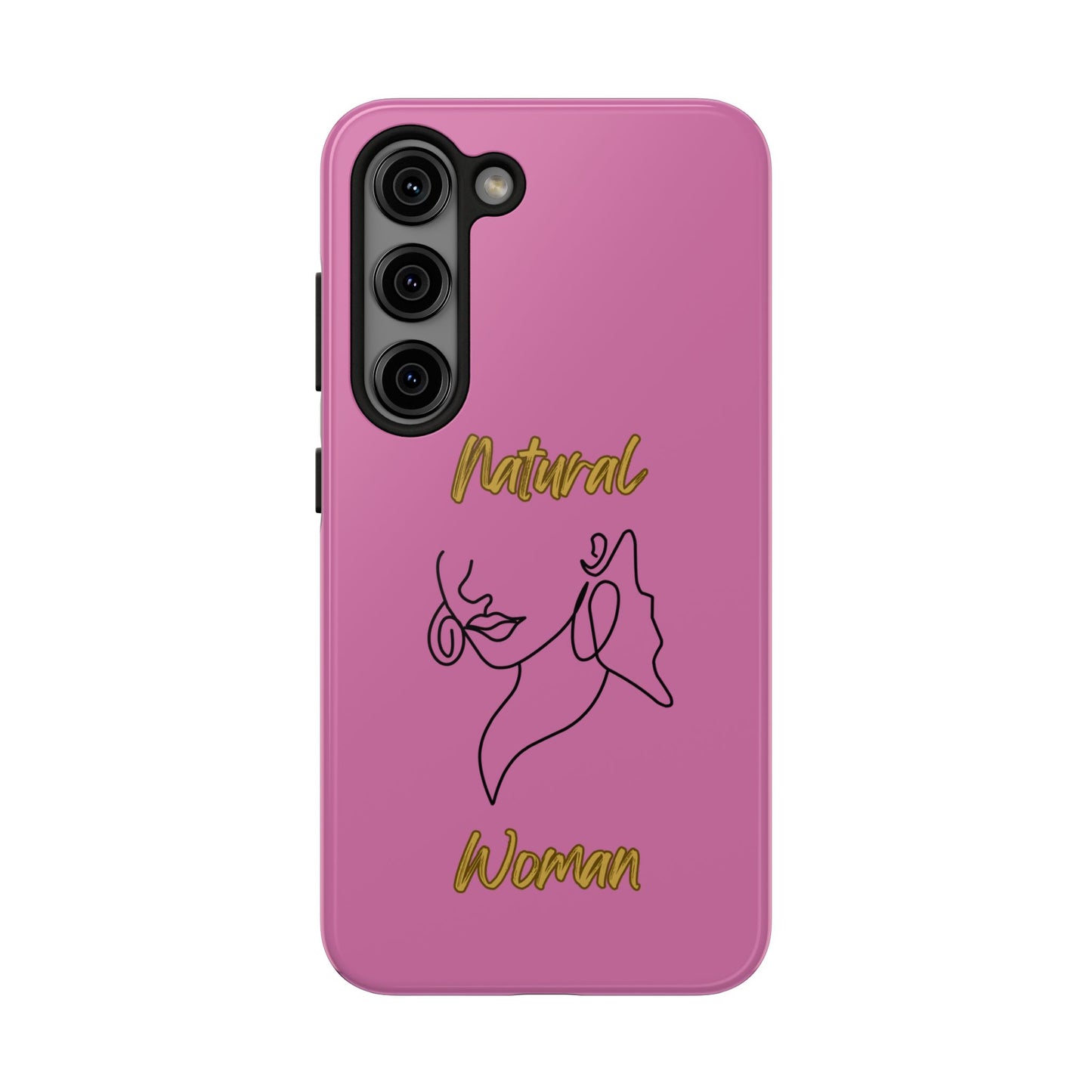 Natural Woman Lips (BL)Tough Phone Cases LIGHT PINK