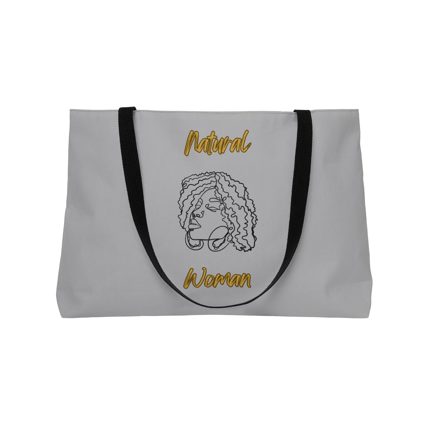 Natural Woman Naturally Me (BL) Weekender Tote Bag LIGHT GREY