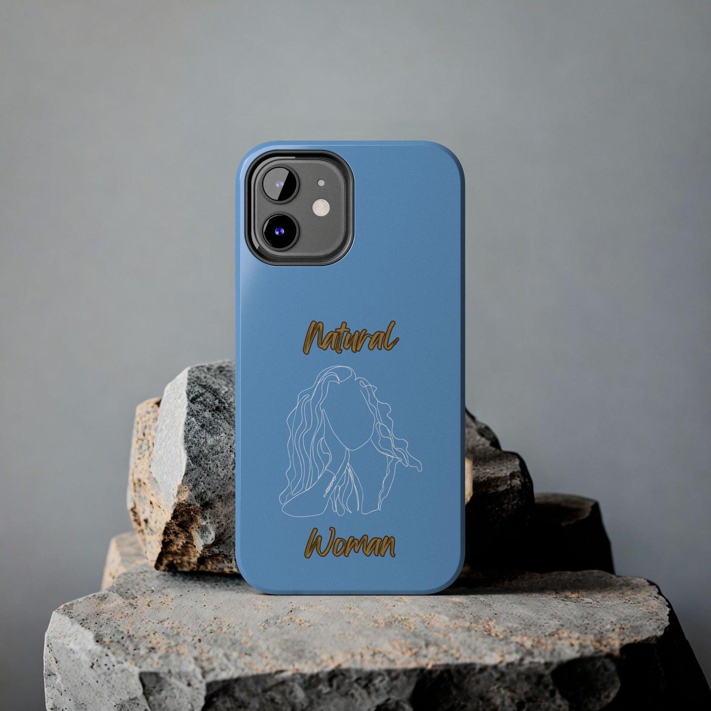 Natural Woman Relaxed (WL) Tough Phone Cases LIGHT BLUE