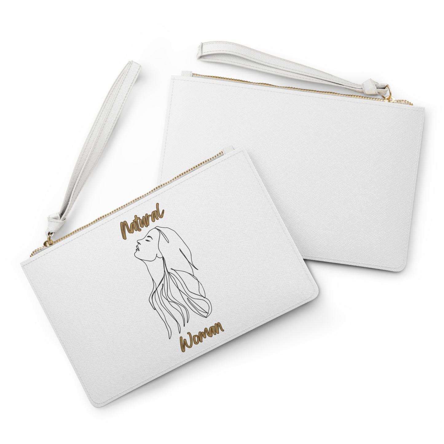 Natural Woman Appreciation (BL) Clutch Bag WHITE