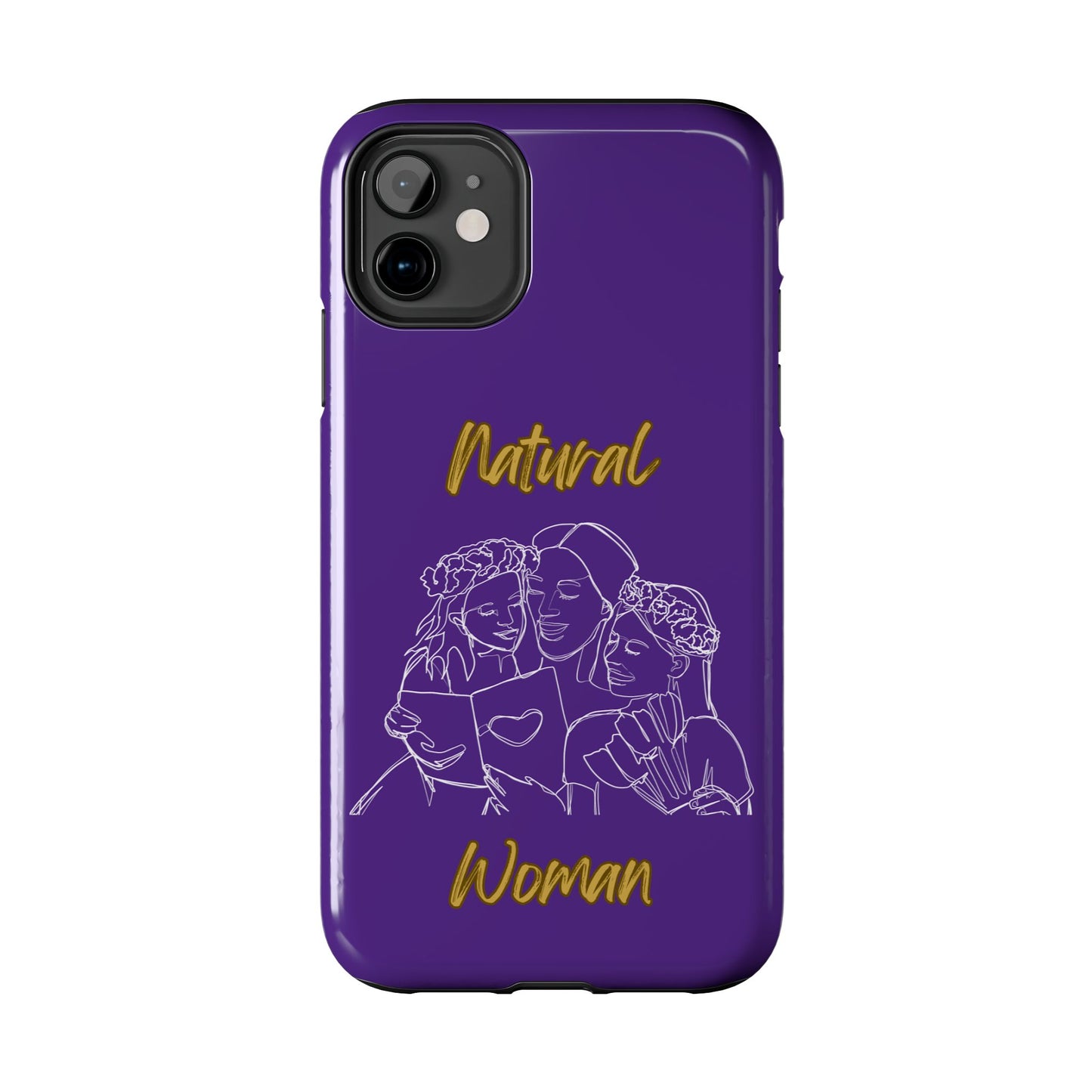 Natural Woman Me & My Girls (WL)Tough Phone Cases PURPLE