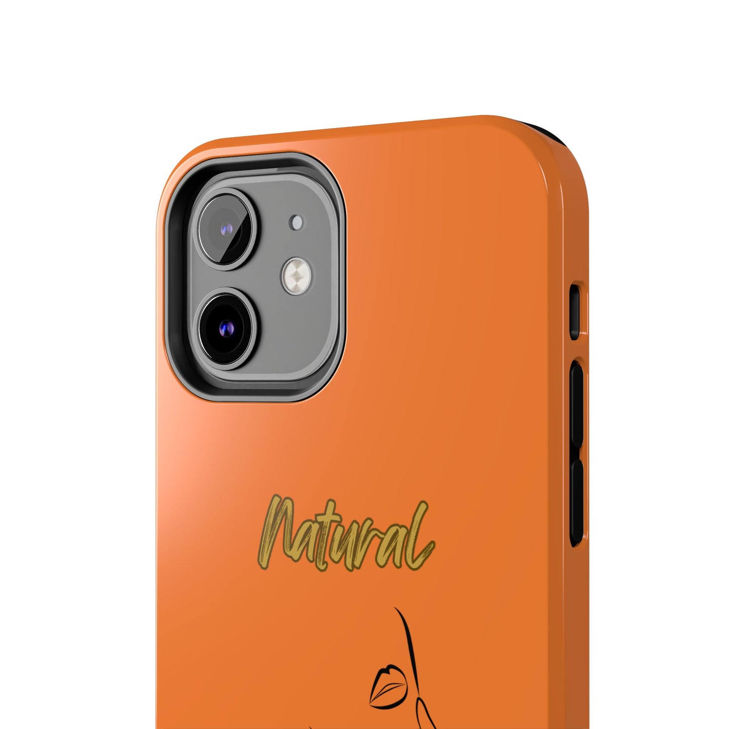 Natural Woman Chin Up (BL)Tough Phone Cases CUSTA
