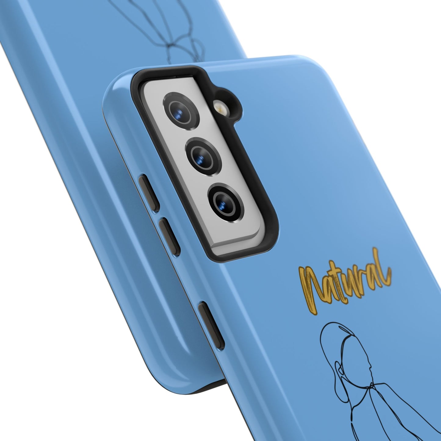 Natural Woman Hands Free (BL)Tough Phone Cases LIGHT BLUE