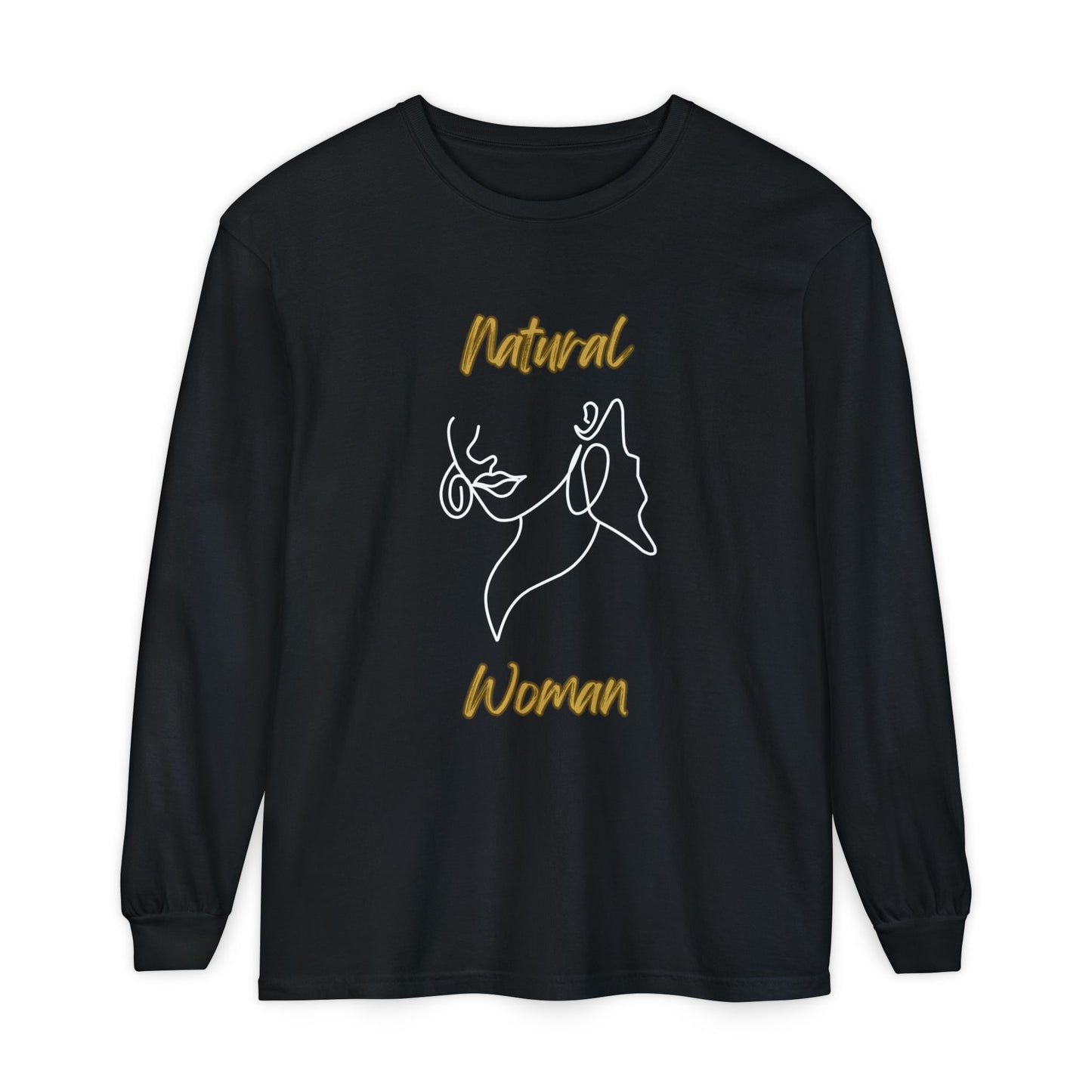Natural Woman Lips (WL) Long Sleeve T-Shirt