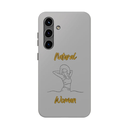 Natural Woman Sun Fun (BL)Tough Phone Cases LIGHT GREY