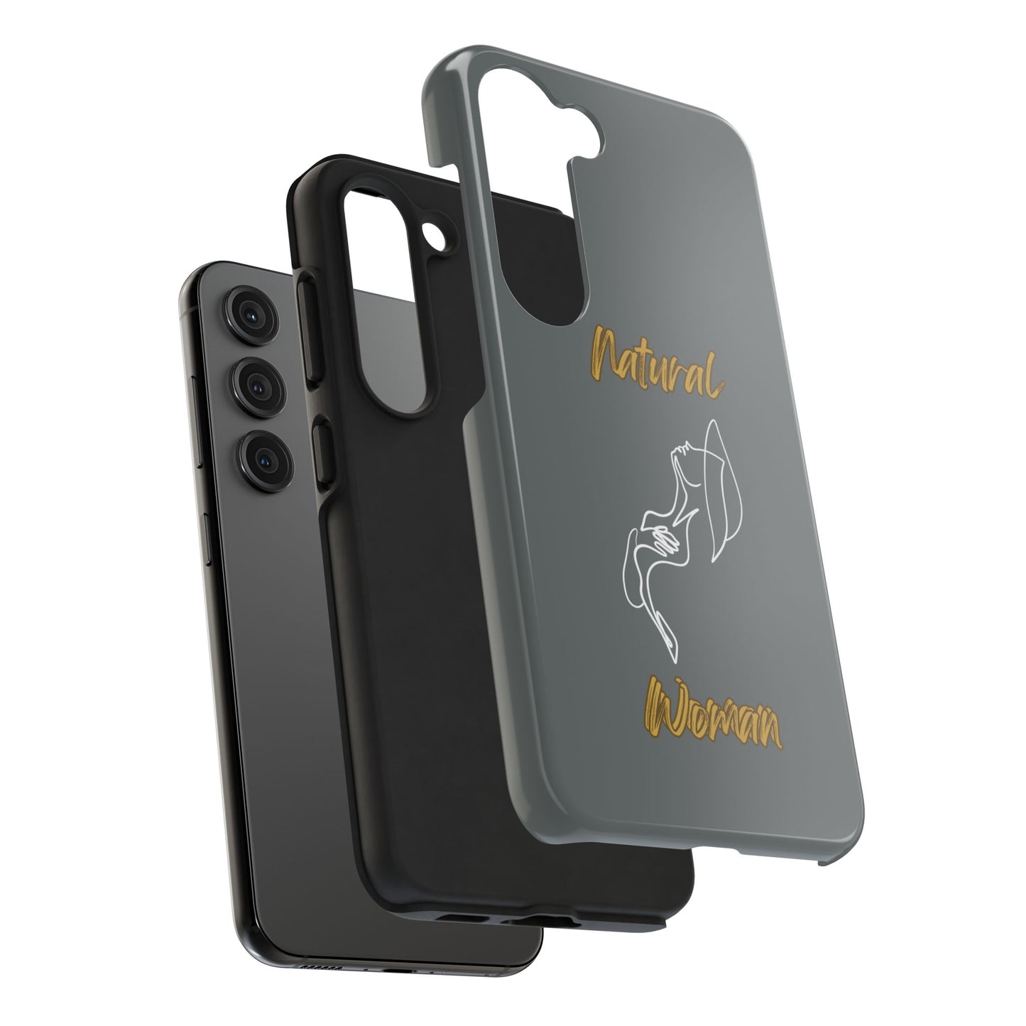Natural Woman Free (WL)Tough Phone Cases DARK GREY