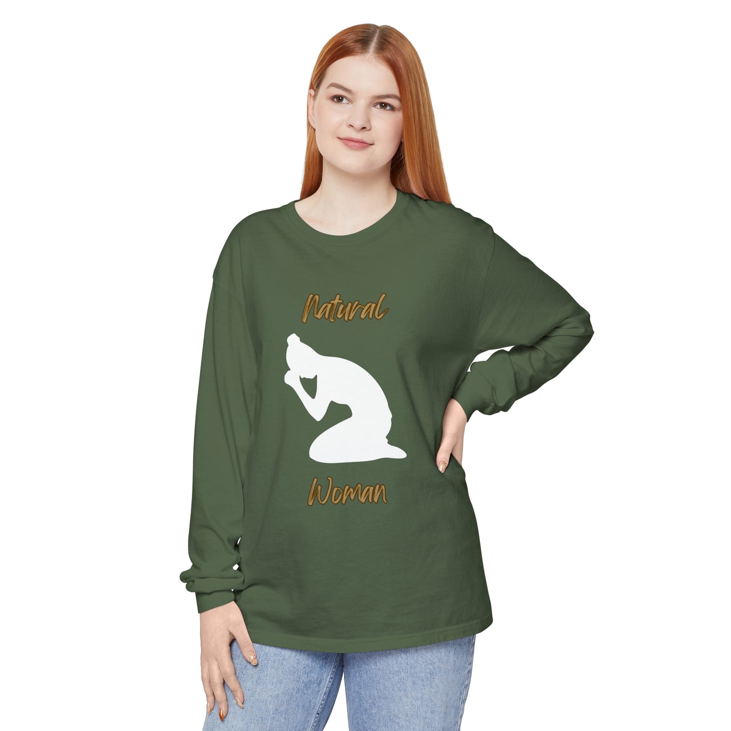 Natural Woman Pray (WL) Long Sleeve T-Shirt