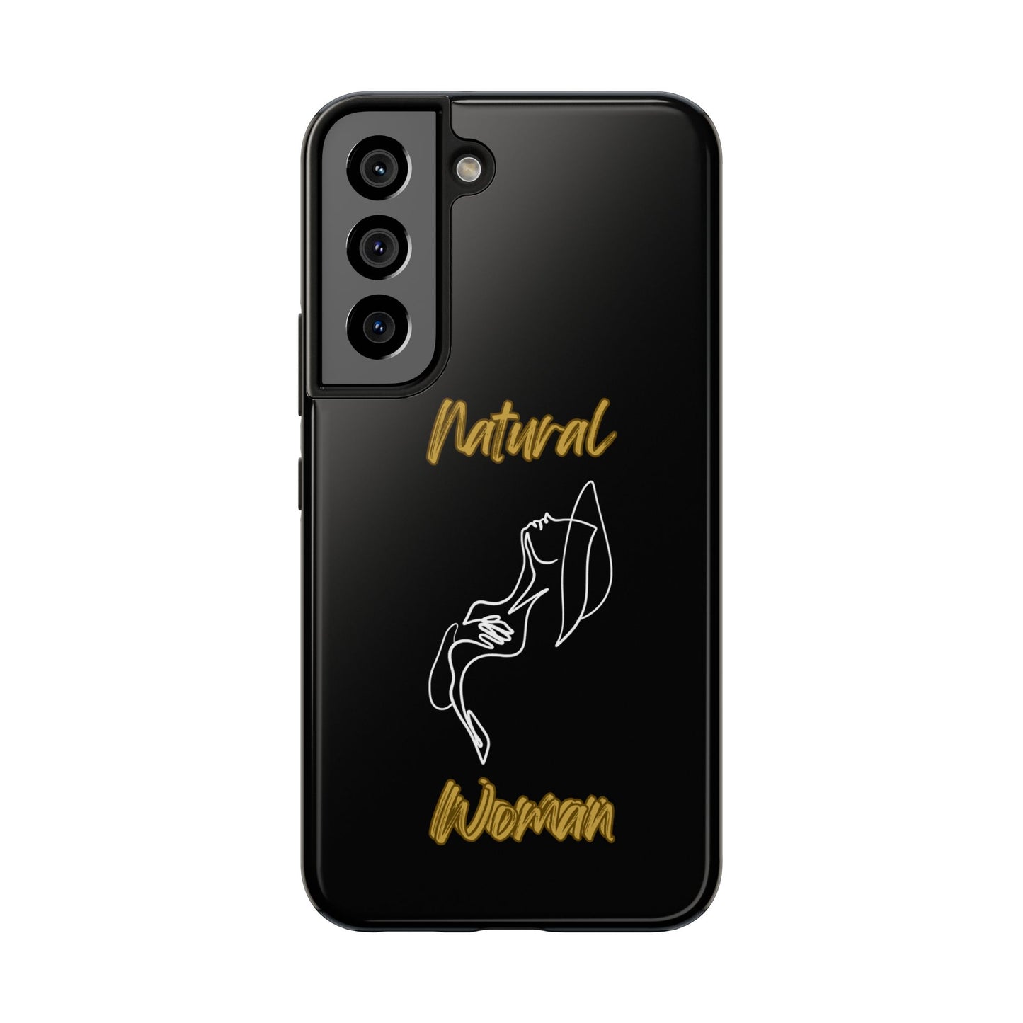 Natural Woman Free (WL)Tough Phone Cases BLACK