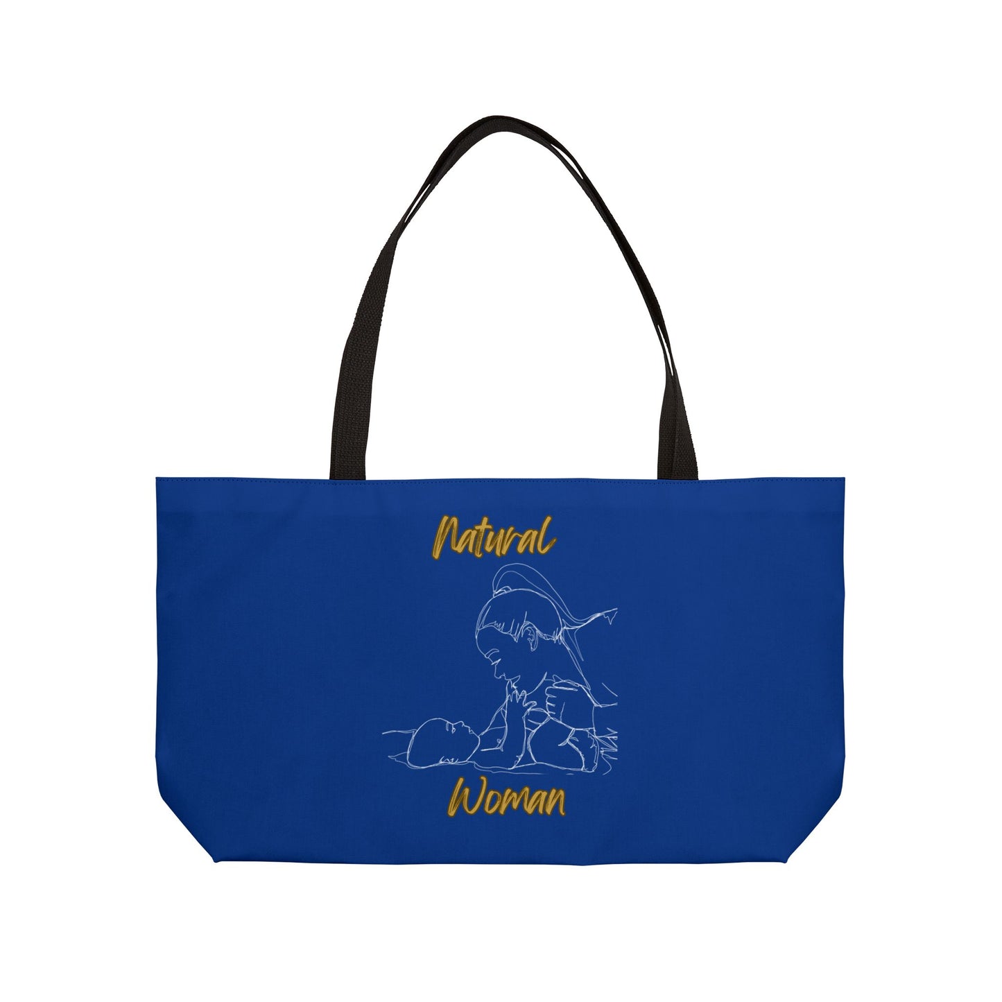 Natural Woman New Life (WL) Weekender Tote Bag DARK BLUE