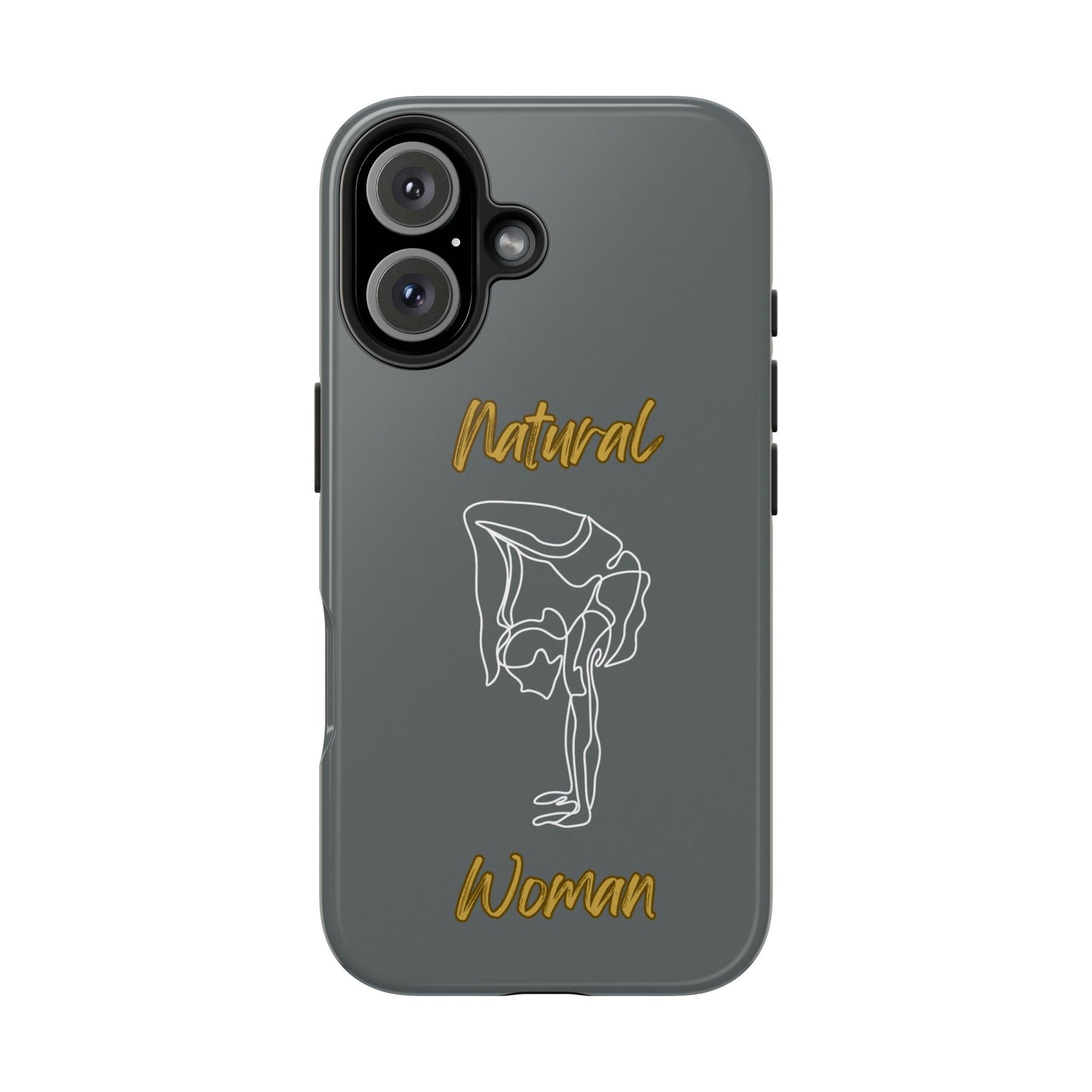 Natural Woman Flexible (WL)Tough Phone Cases DARK GREY