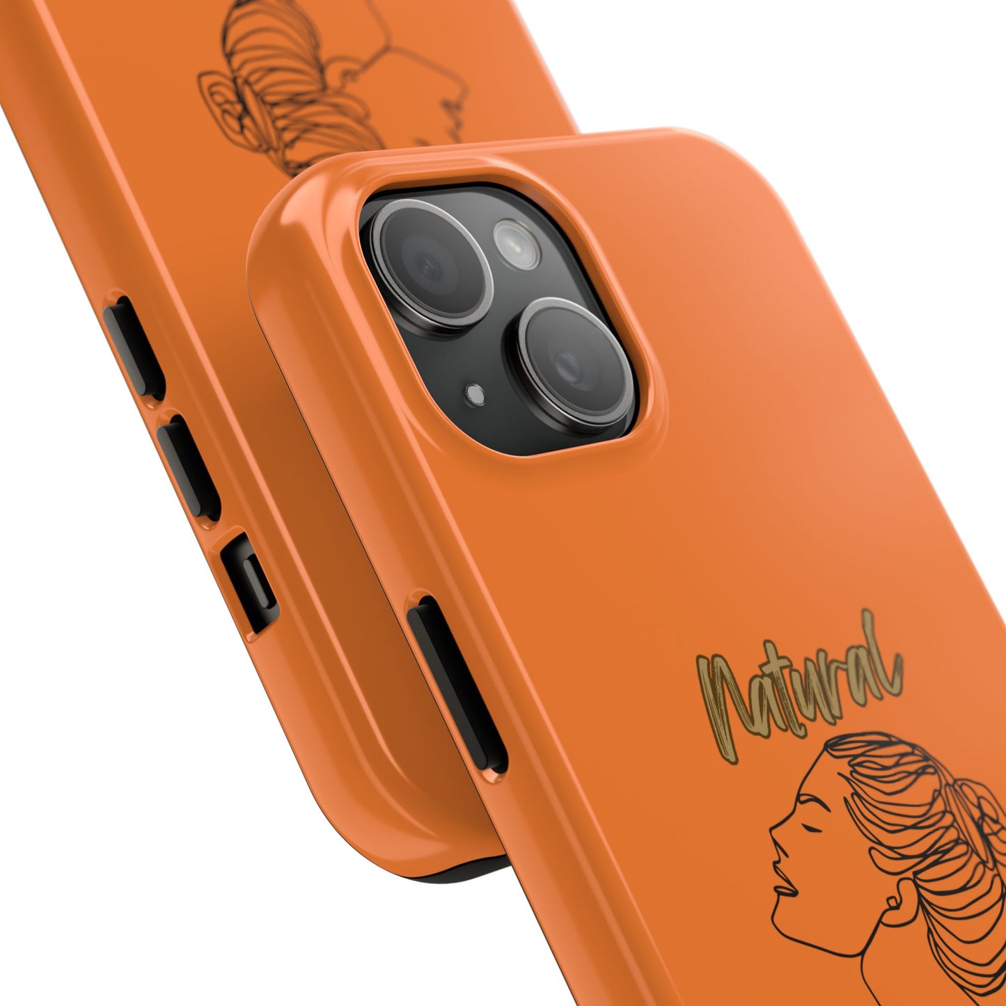 Natural Woman Wet Bun (BL) Tough Phone Cases CRUSTA
