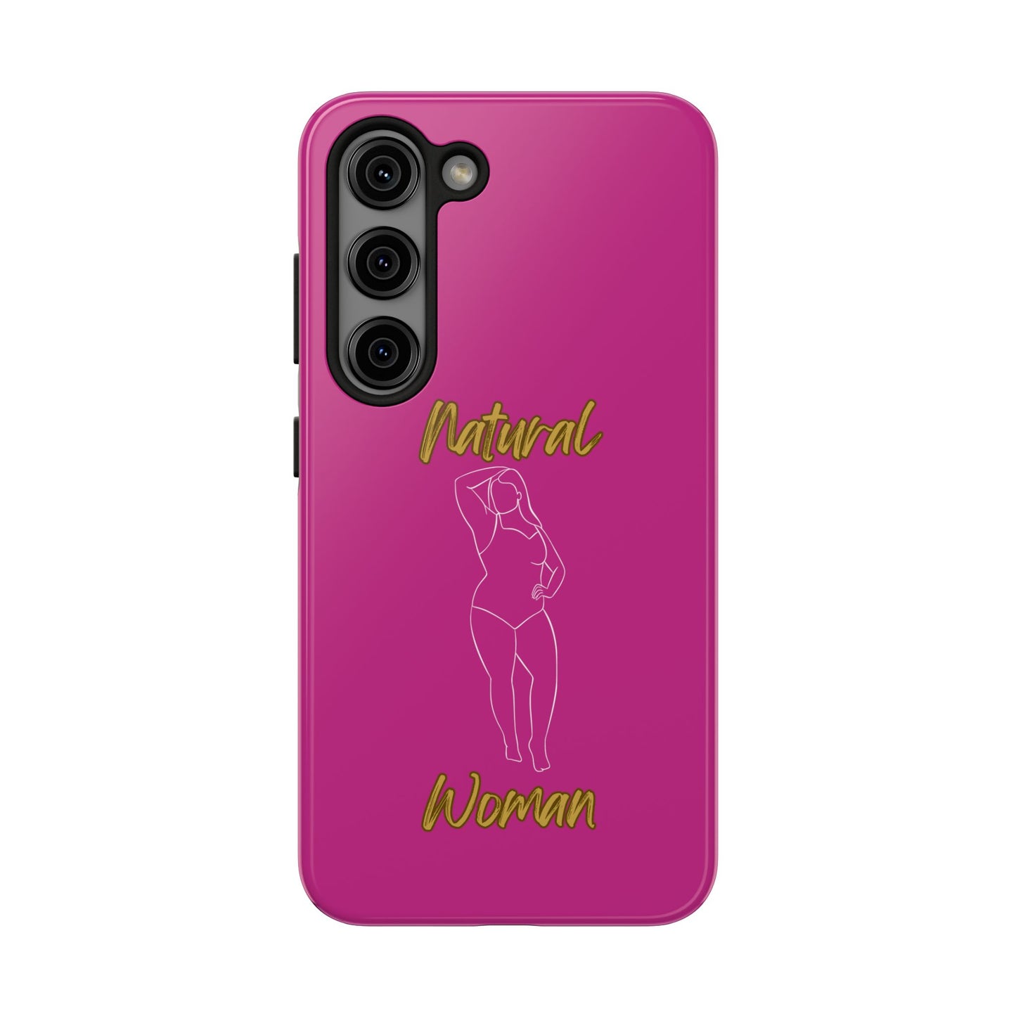 Natural Woman Looking Good (WL)Tough Phone Cases PINK