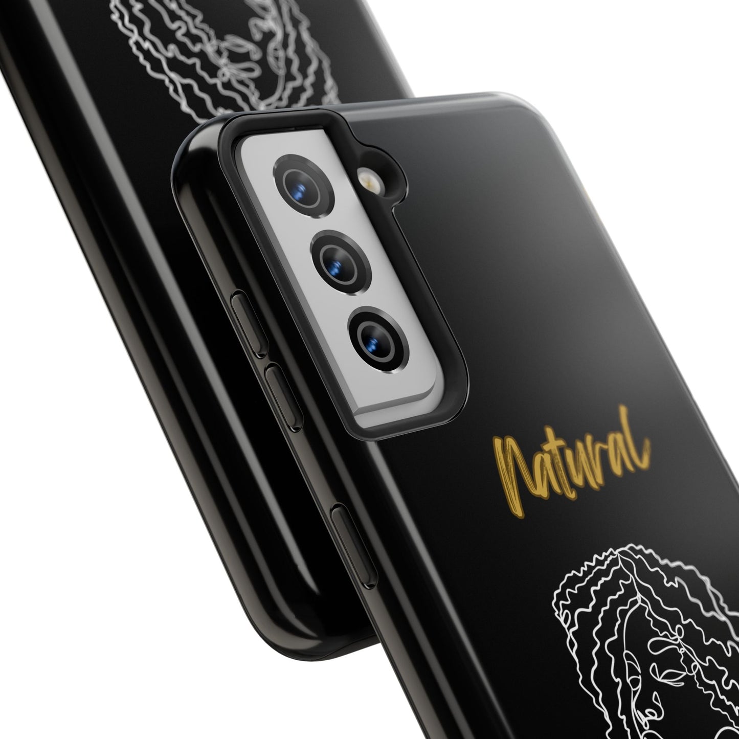 Natural Woman Naturally Me (WL)Tough Phone Cases BLACK