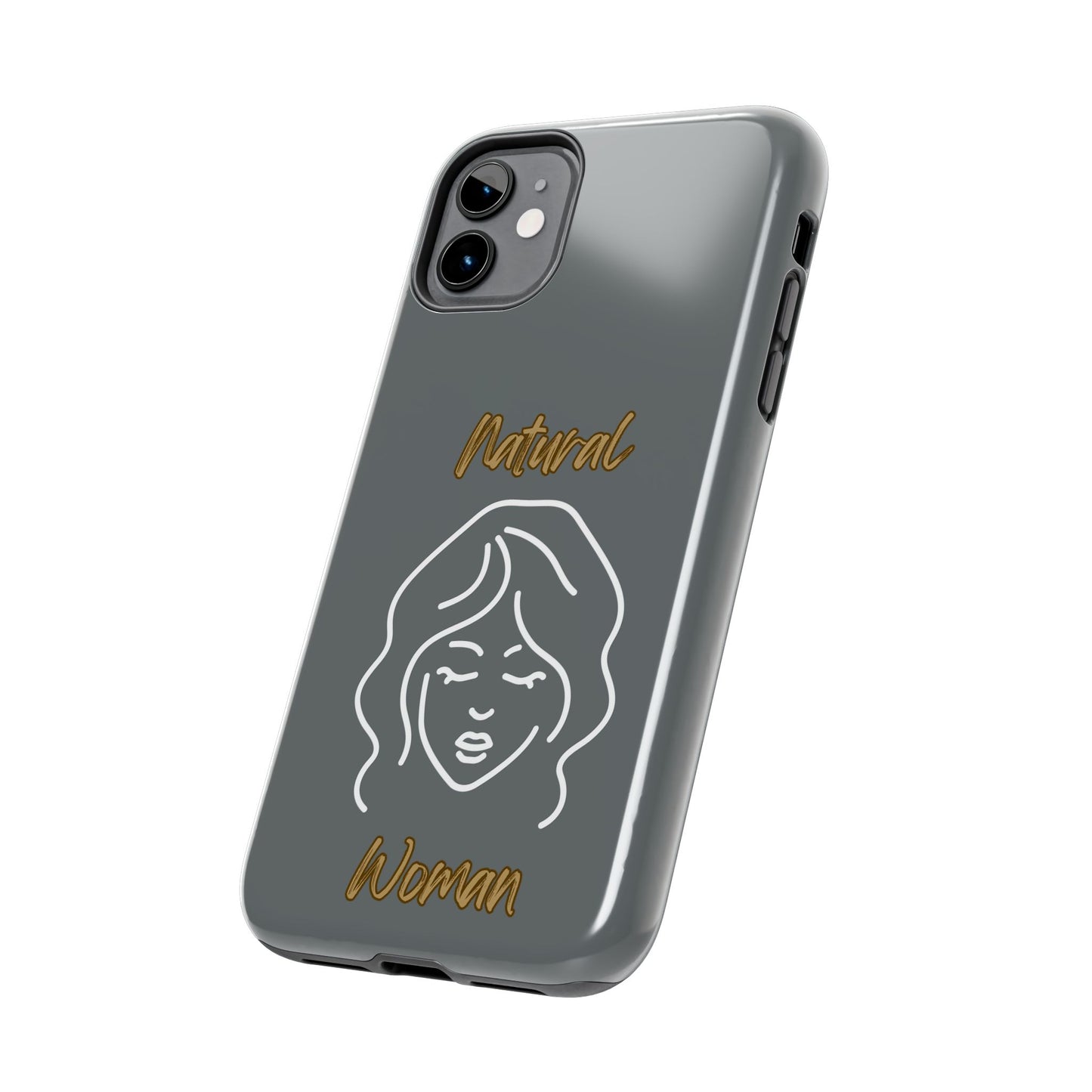 Natural Woman Modest (WL)Tough Phone Cases DARK GREY