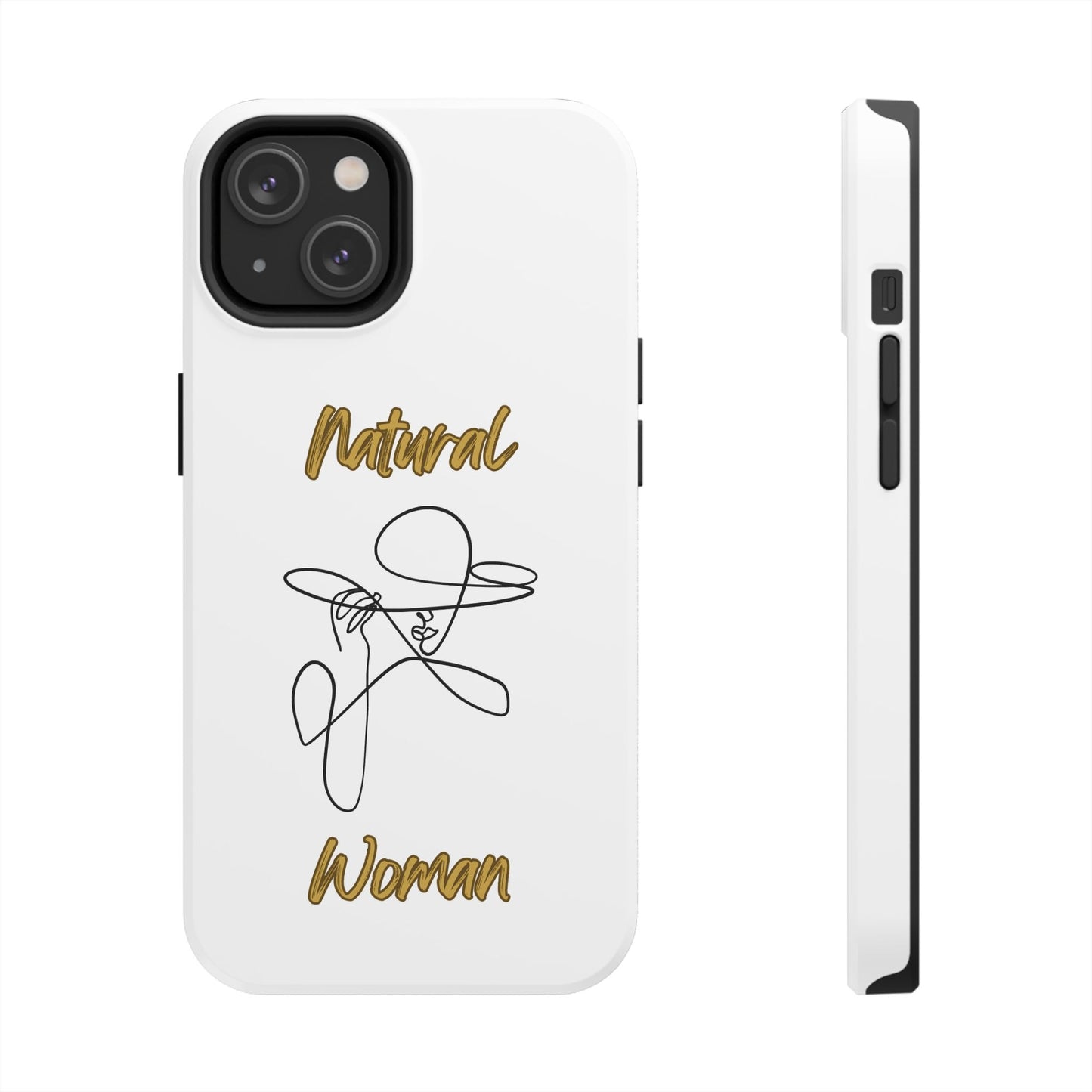 Natural Woman An Original (BL)Tough Phone Cases WHITE