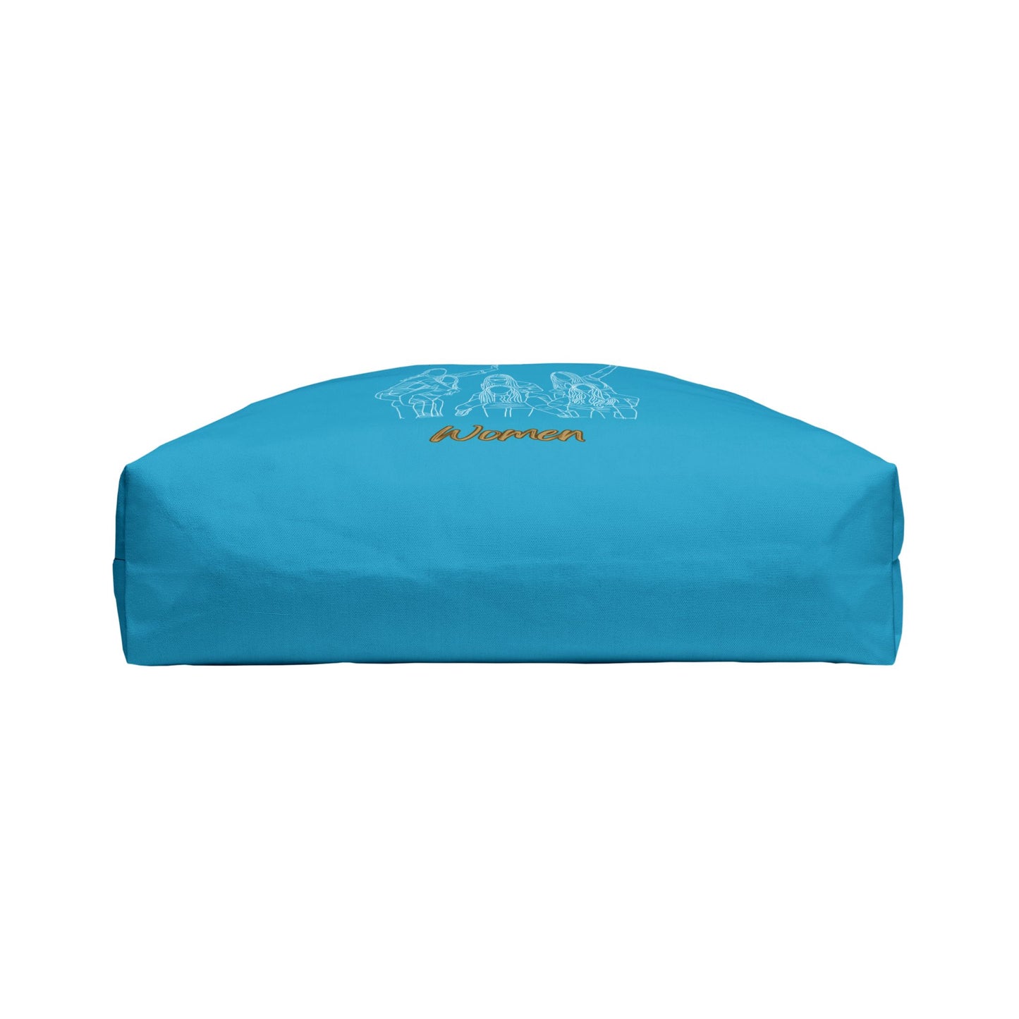 Natural Women Piggy Back (WL) Weekender Tote Bag TURQUOISE