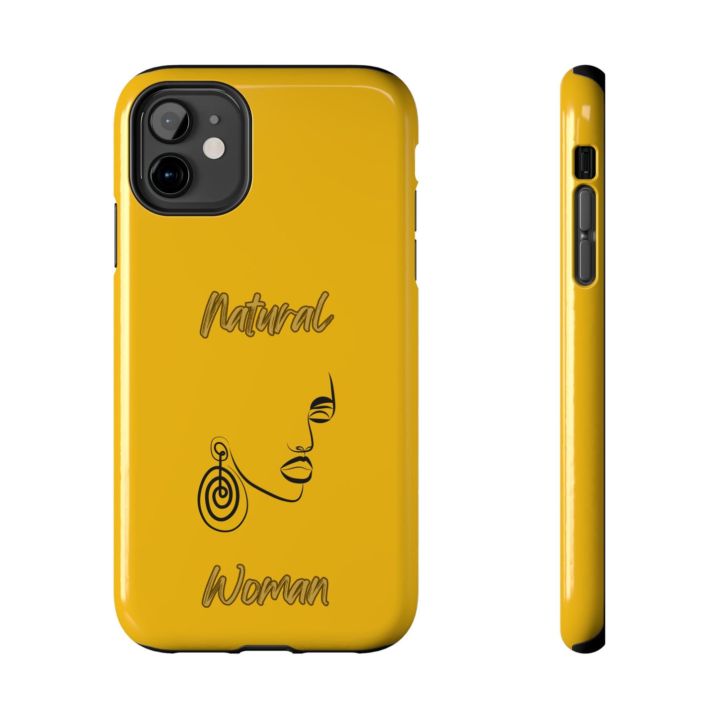 Natural Woman Music In My Soul (BL)Tough Phone Cases YELLOW