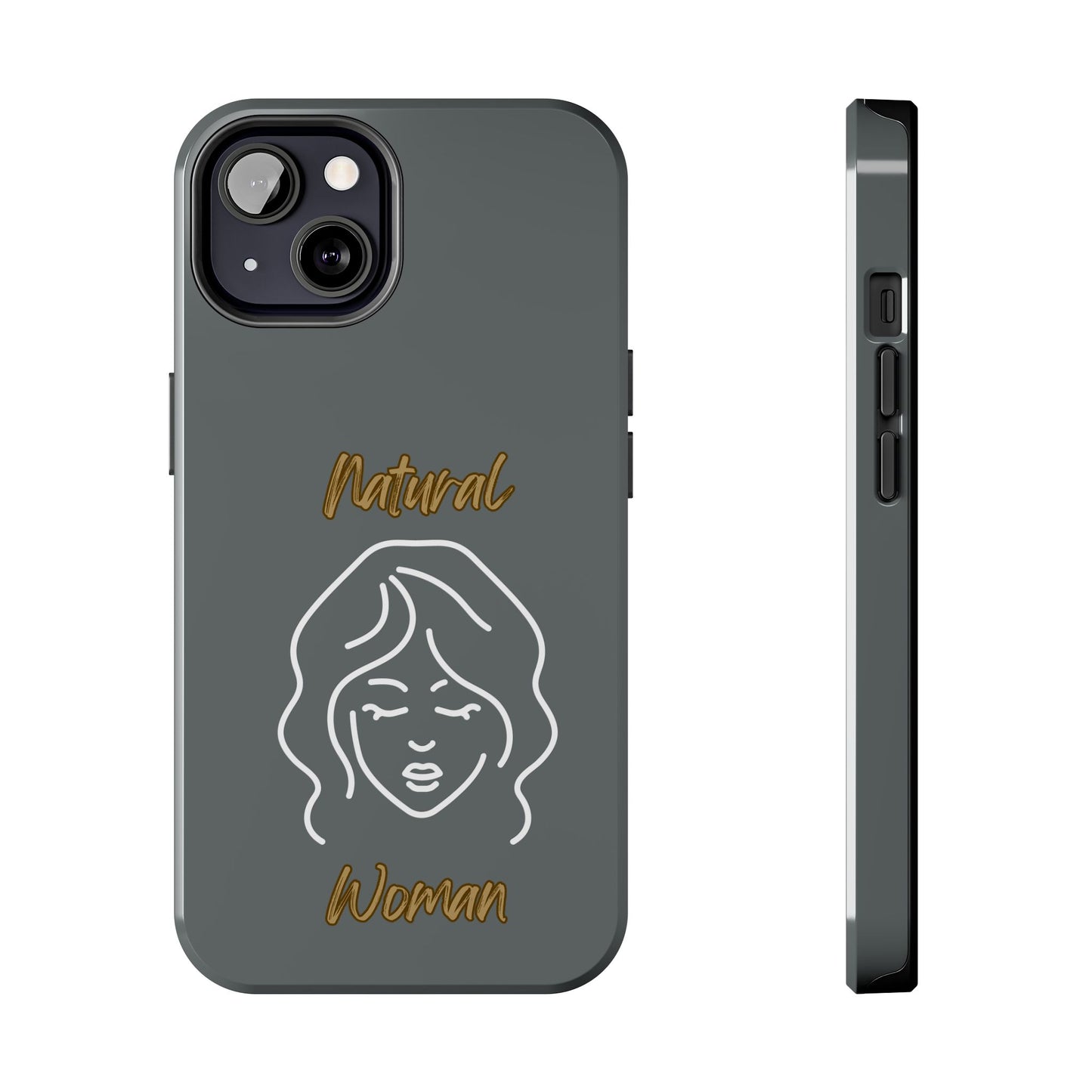 Natural Woman Modest (WL)Tough Phone Cases DARK GREY