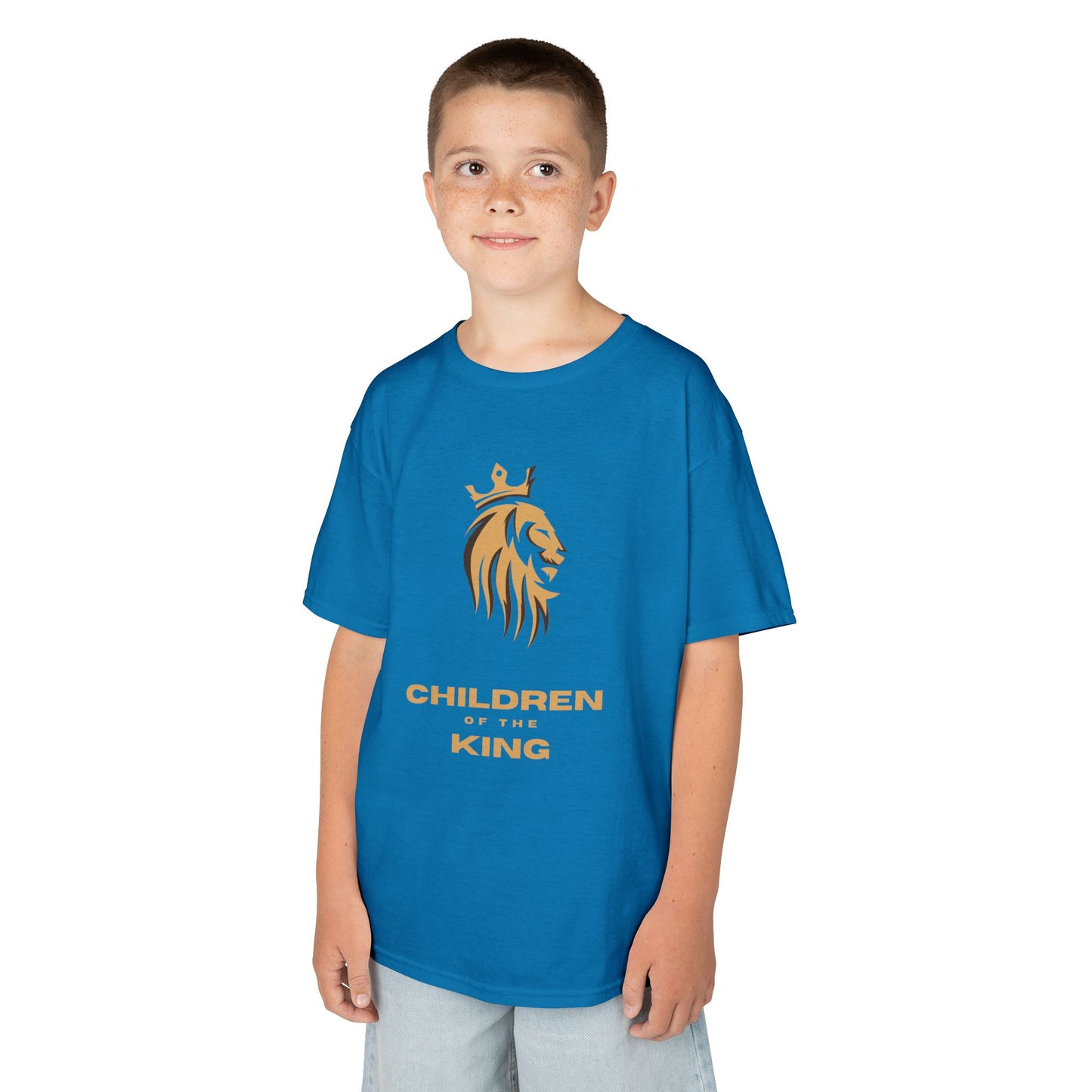 Children of the King Inspirational Kids Cotton T-Shirt (BRL)