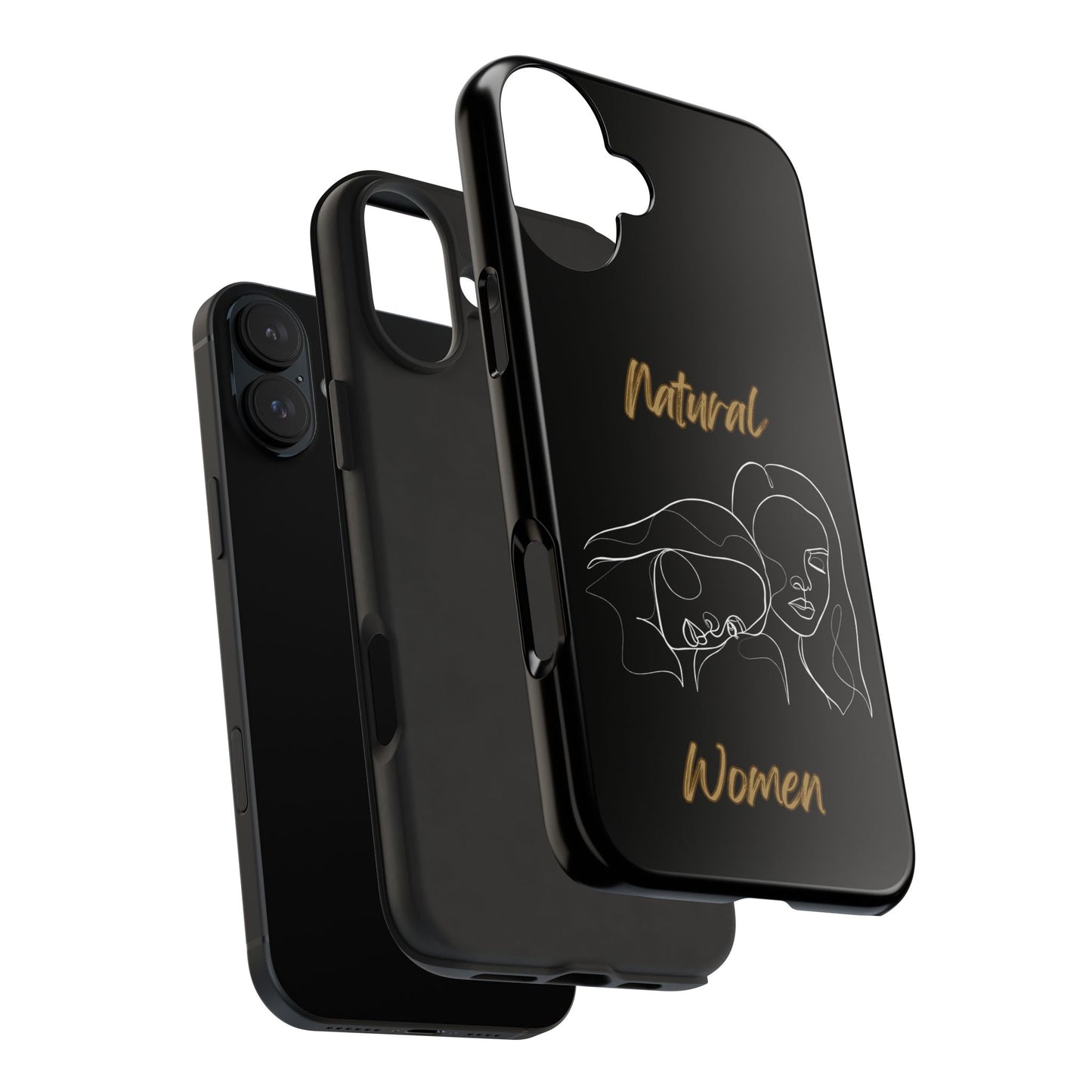 Natural Woman Sisters (WL)Tough Phone Cases BLACK