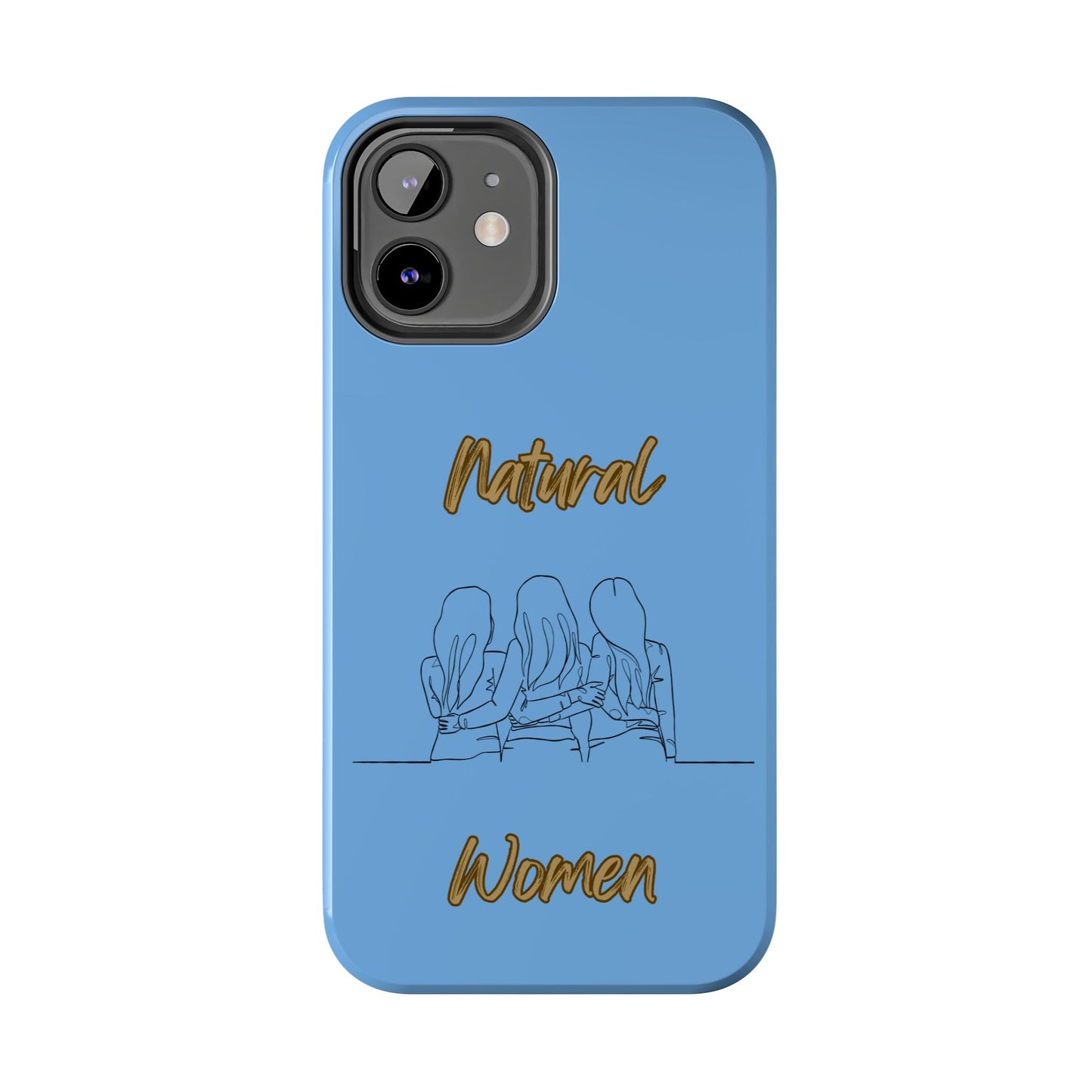 Natural Woman Loving Friends (BL)Tough Phone Cases LIGHT BLUE