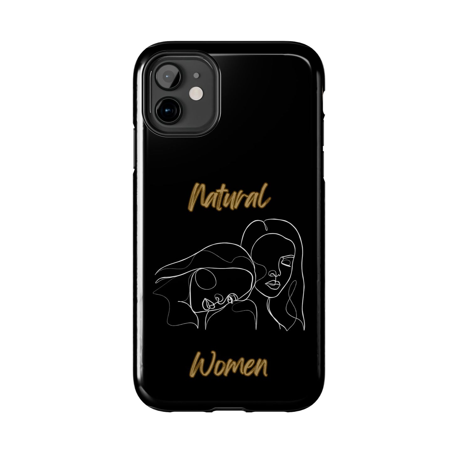 Natural Woman Sisters (WL)Tough Phone Cases BLACK