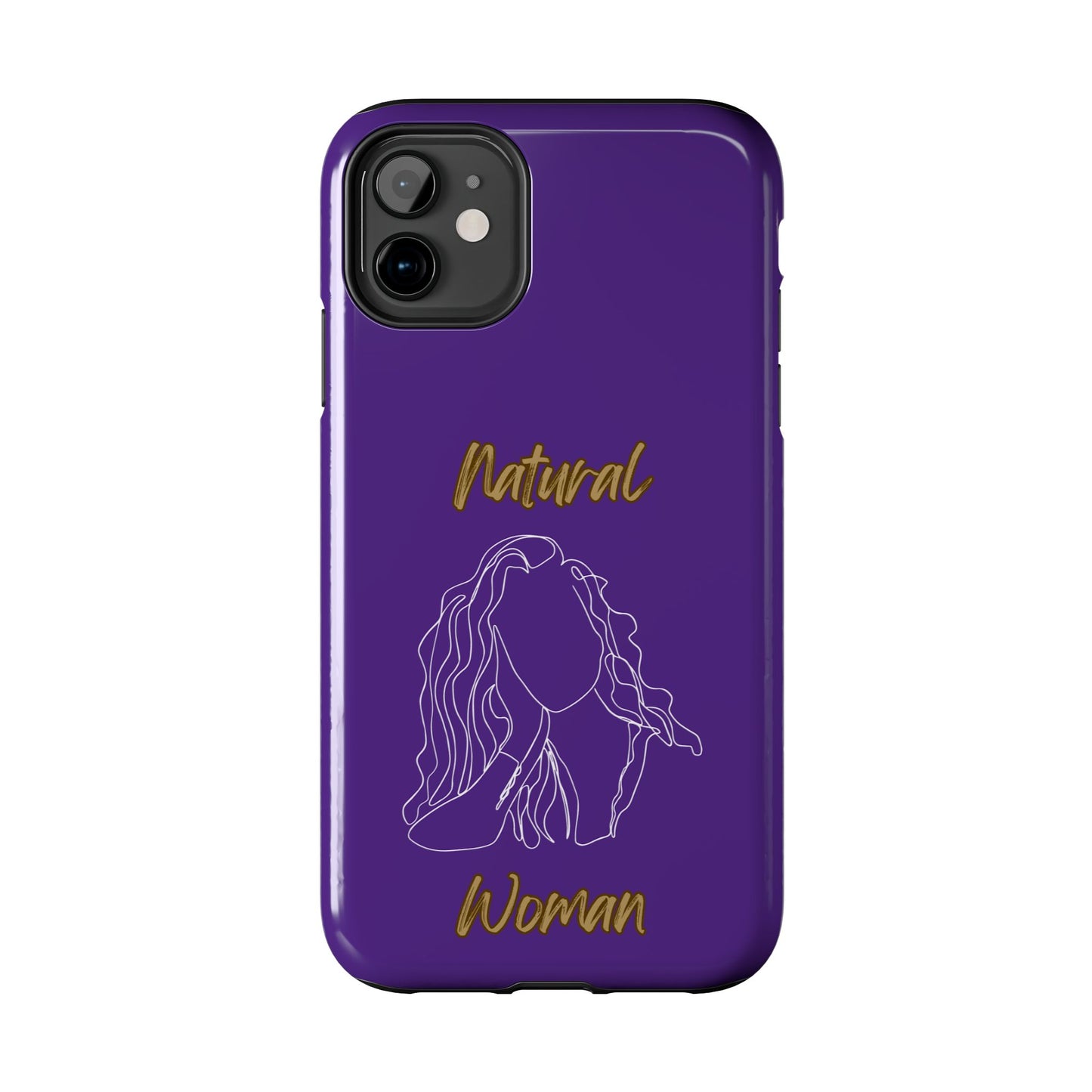 Natural Woman Relaxed (WL) Tough Phone Cases PURPLE