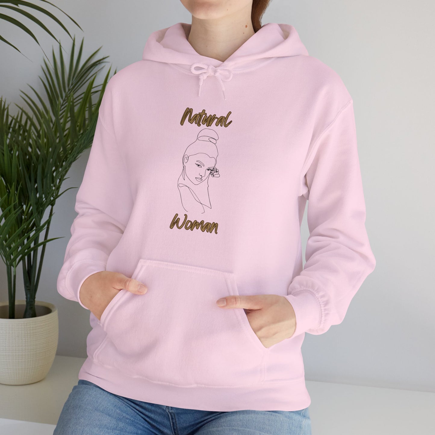 Natural Woman Sassy Bun (BL) Hoodie