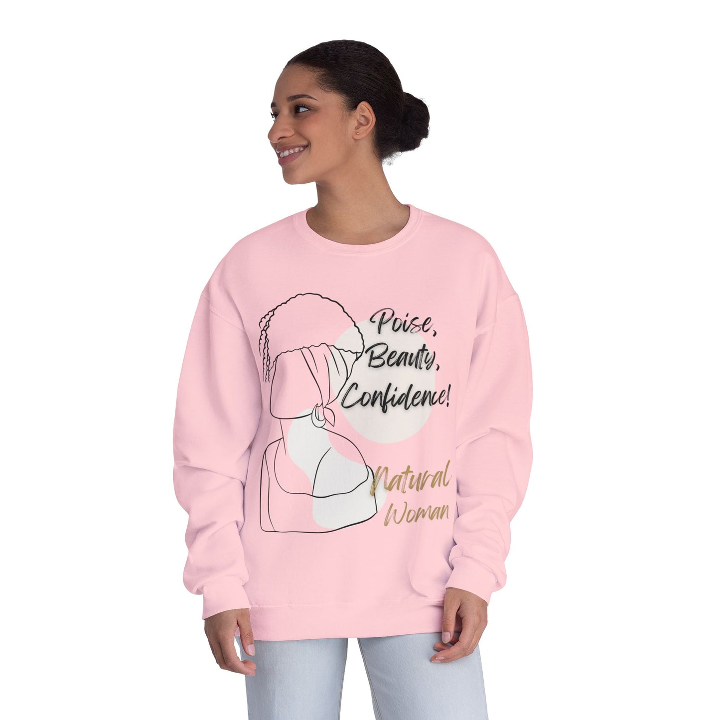 Natural Woman Puff (BL) Crewneck Sweatshirt