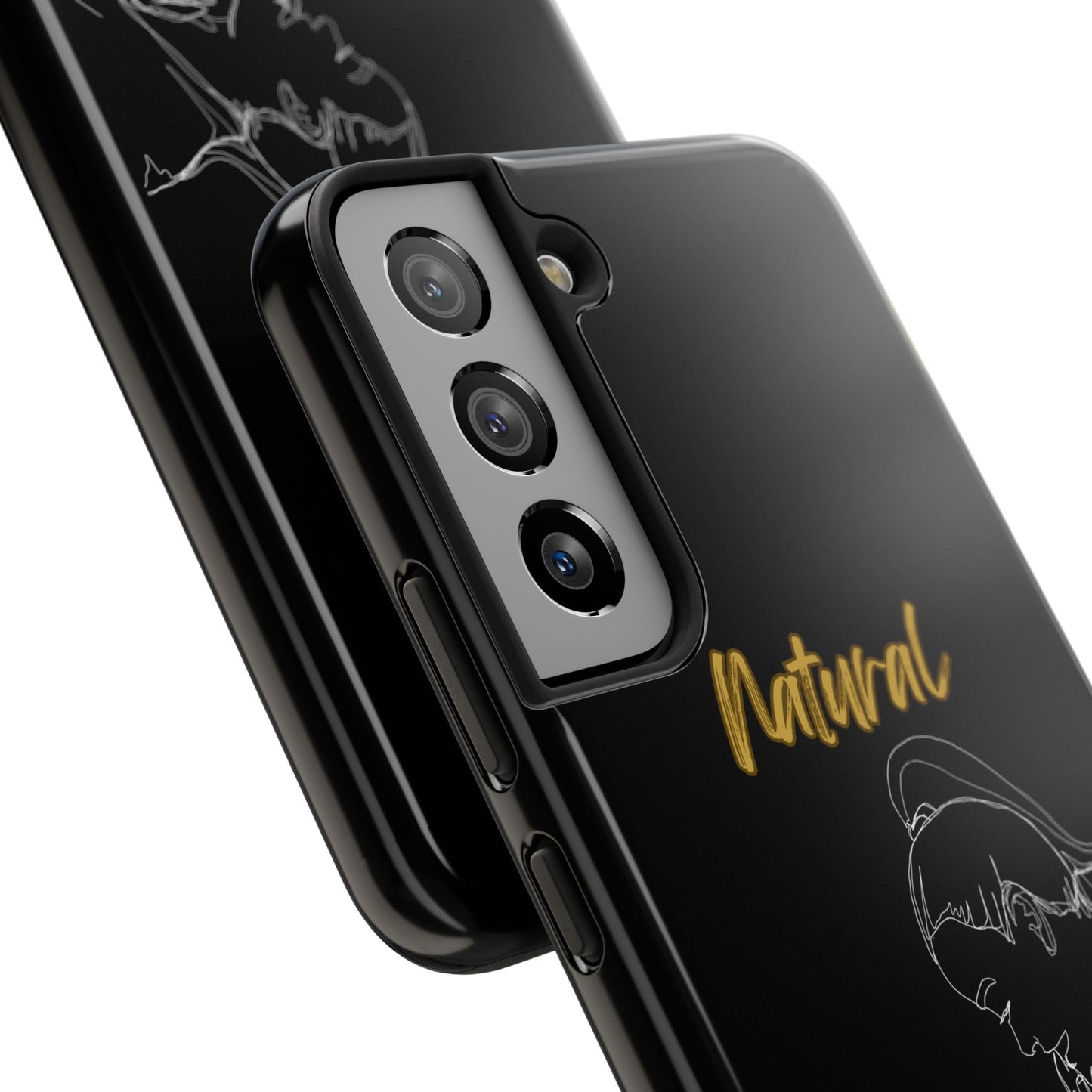 Natural Woman New Life (WL)Tough Phone Cases BLACK