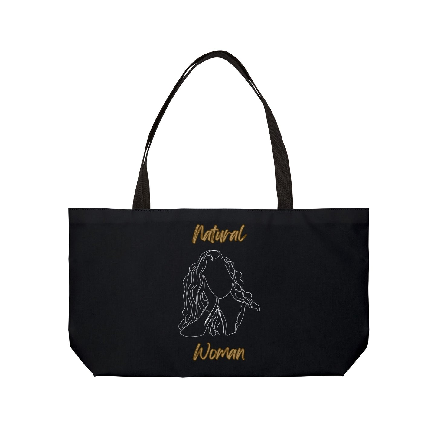 Natural Woman Relaxed (WL) Weekender Tote Bag BLACK