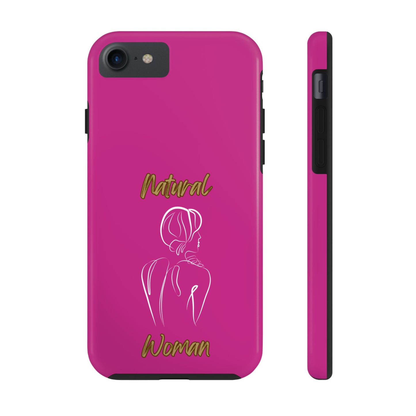 Natural Woman Back (WL)Tough Phone Cases PINK