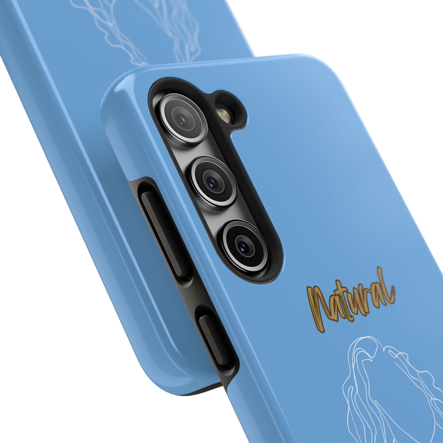 Natural Woman Relaxed (WL) Tough Phone Cases LIGHT BLUE