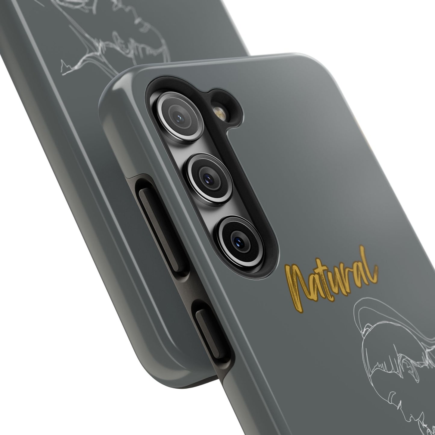 Natural Woman New Life (WL)Tough Phone Cases DARK GREY