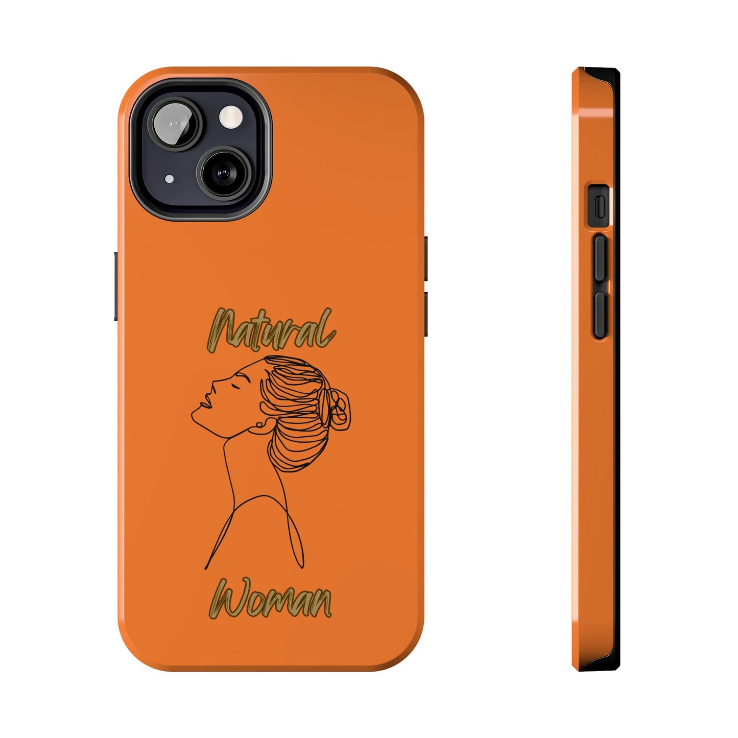 Natural Woman Wet Bun (BL) Tough Phone Cases CRUSTA