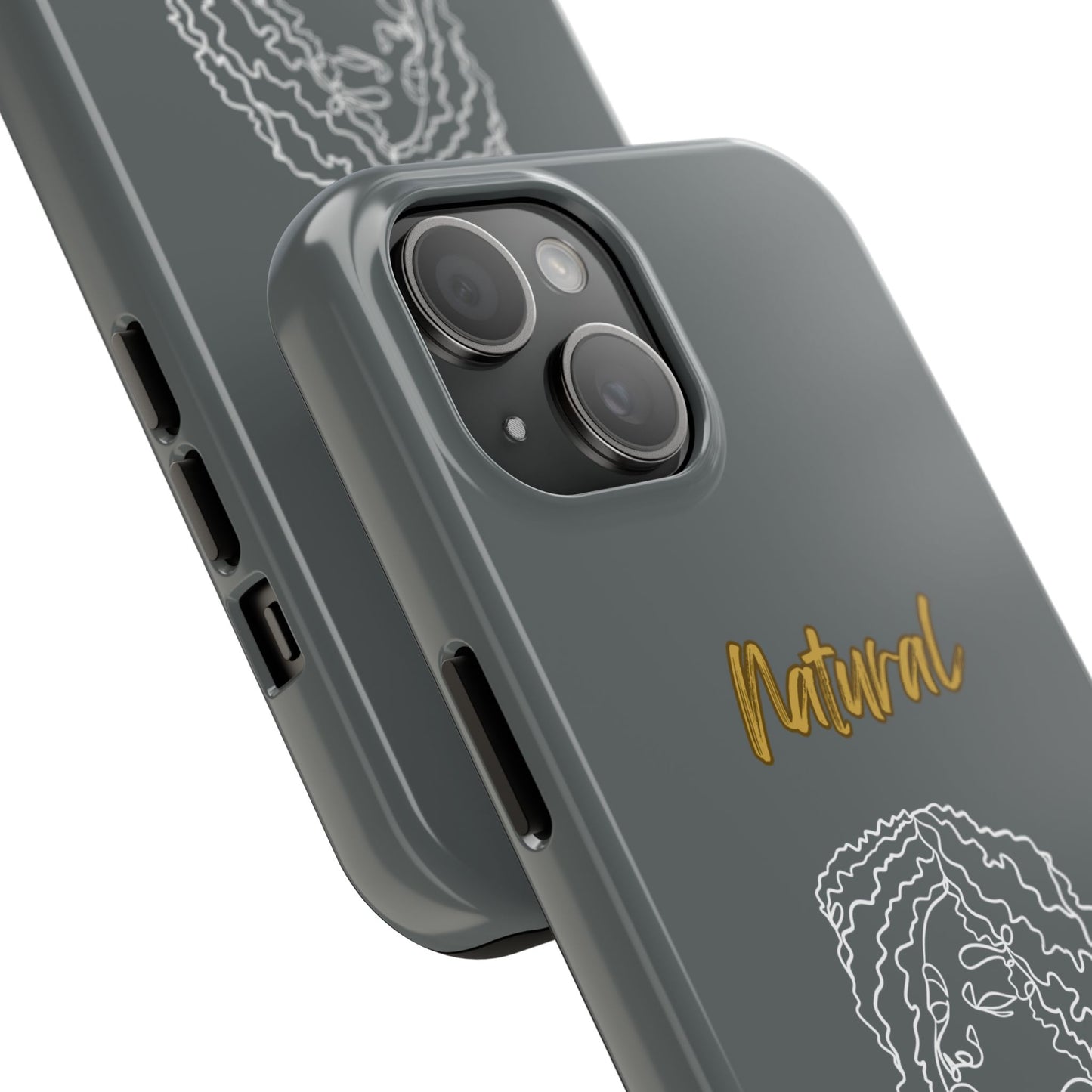 Natural Woman Naturally Me (WL)Tough Phone Cases DARK GREY