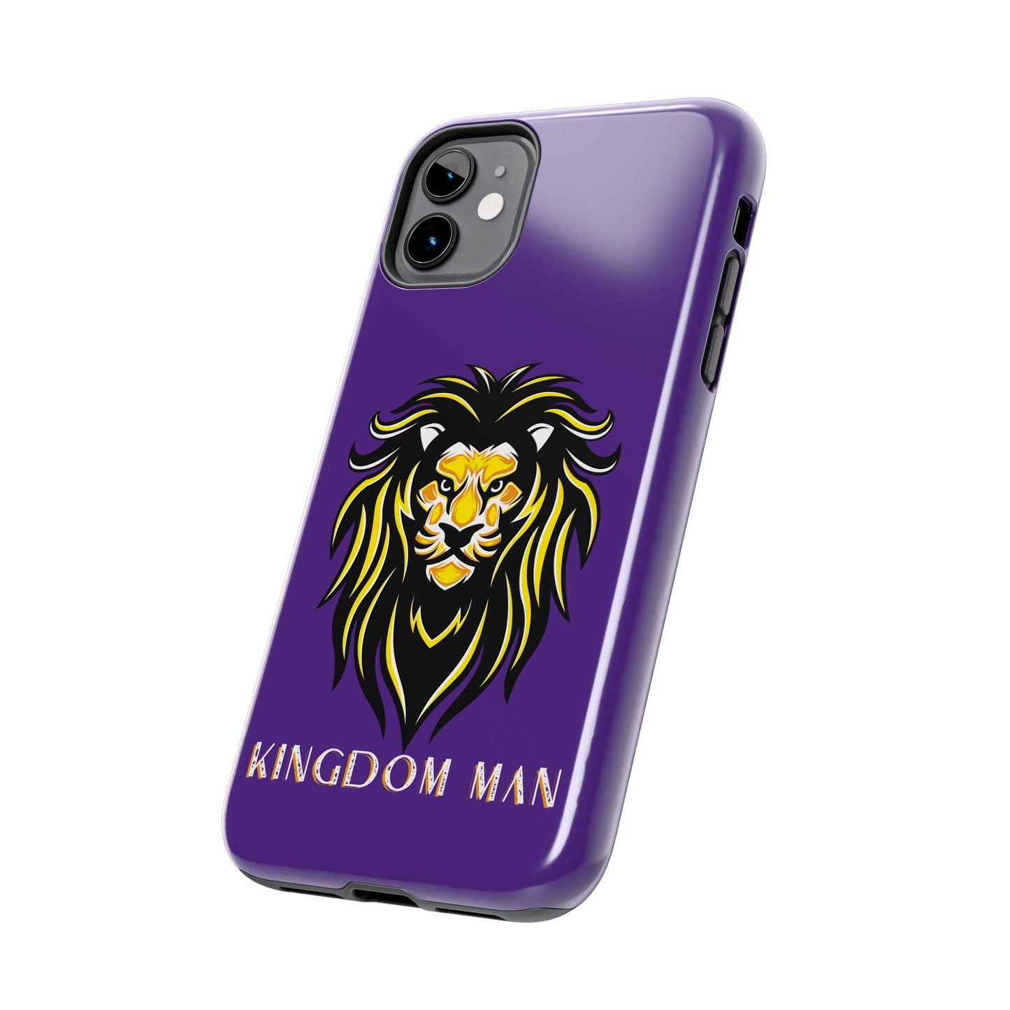 Kingdom Man (White-Gold Label) Tough Phone Case PURPLE