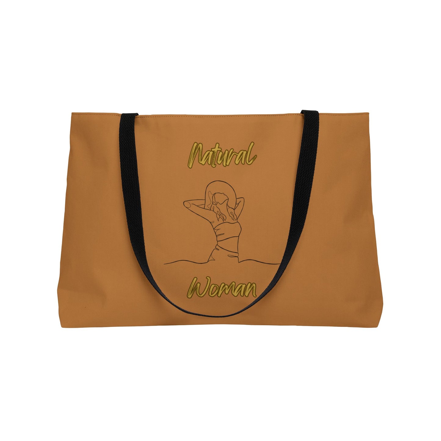 Natural Woman Sun Fun (BL) Weekender Tote Bag LIGHT BROWN