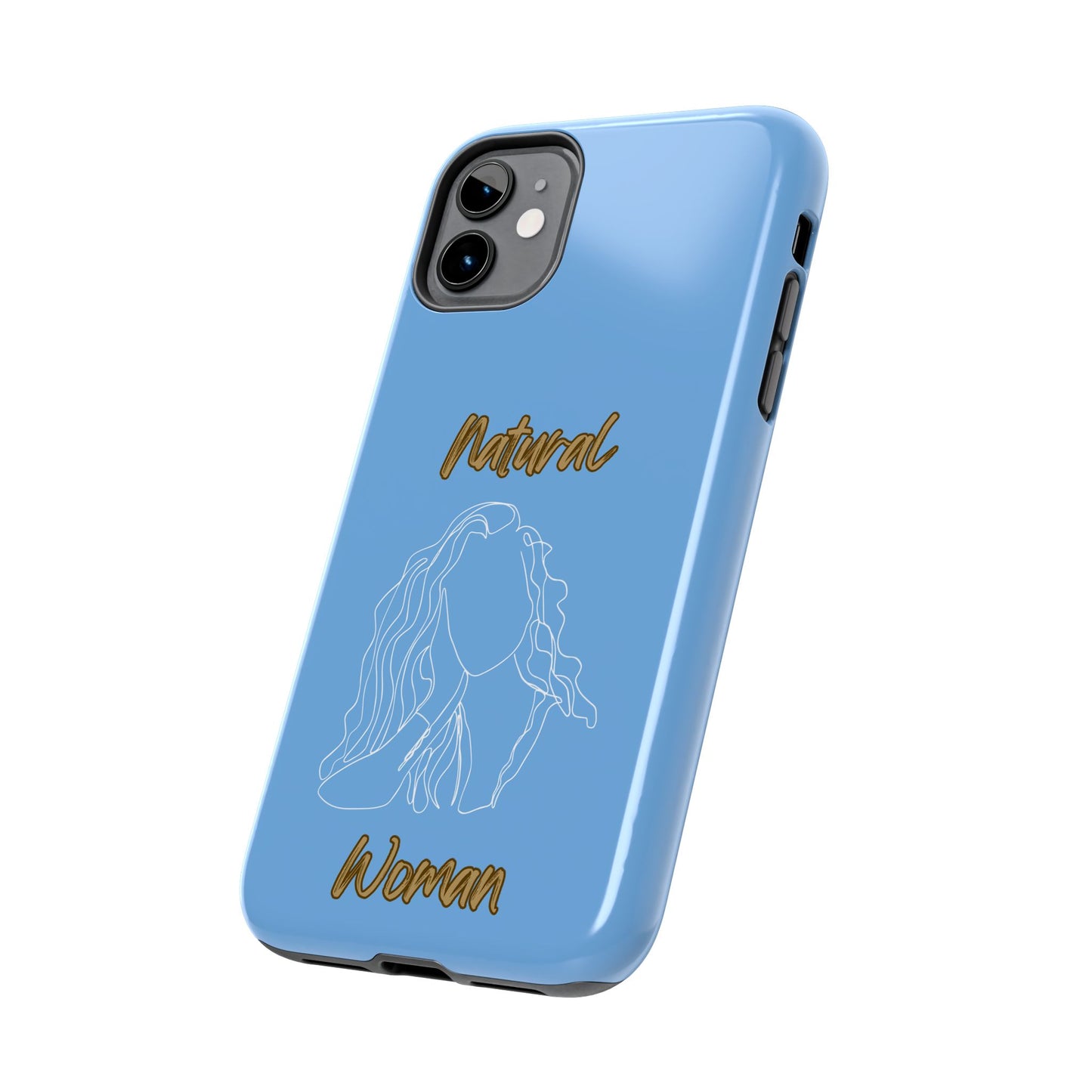 Natural Woman Relaxed (WL) Tough Phone Cases LIGHT BLUE