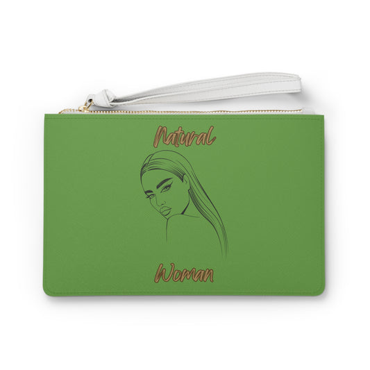 Natural Woman The Stare (BL) Clutch Bag GREEN