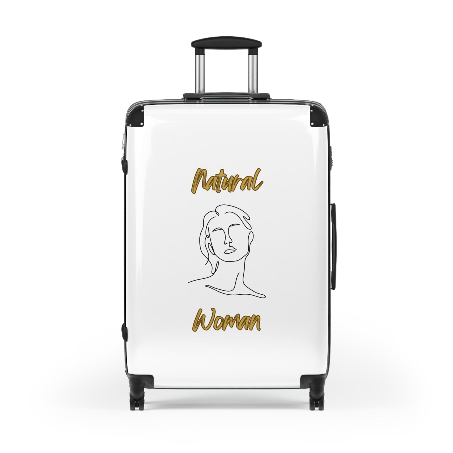 Natural Woman Hello (BL) Suitcase WHITE